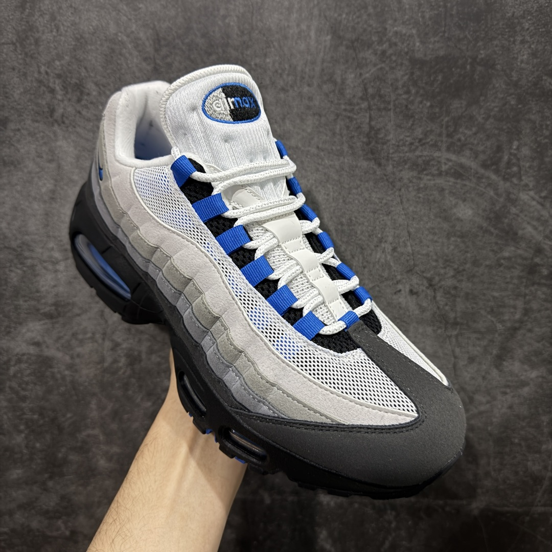图片[3]-【KZ2.0版本】Nike Air Max 95 灰黑蓝 货号：IM7410-100 纯原大厂生产线出品 原厂材料 原厂楦头 市场正确版本 区分错版 尺码：40 41 42 43 44 45 46 47.5 48 48.5-选品中心