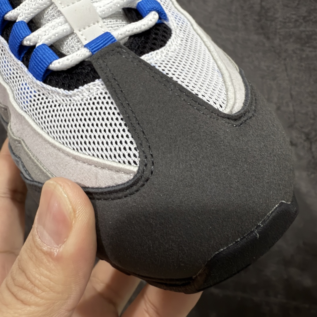 图片[5]-【KZ2.0版本】Nike Air Max 95 灰黑蓝 货号：IM7410-100 纯原大厂生产线出品 原厂材料 原厂楦头 市场正确版本 区分错版 尺码：40 41 42 43 44 45 46 47.5 48 48.5-选品中心