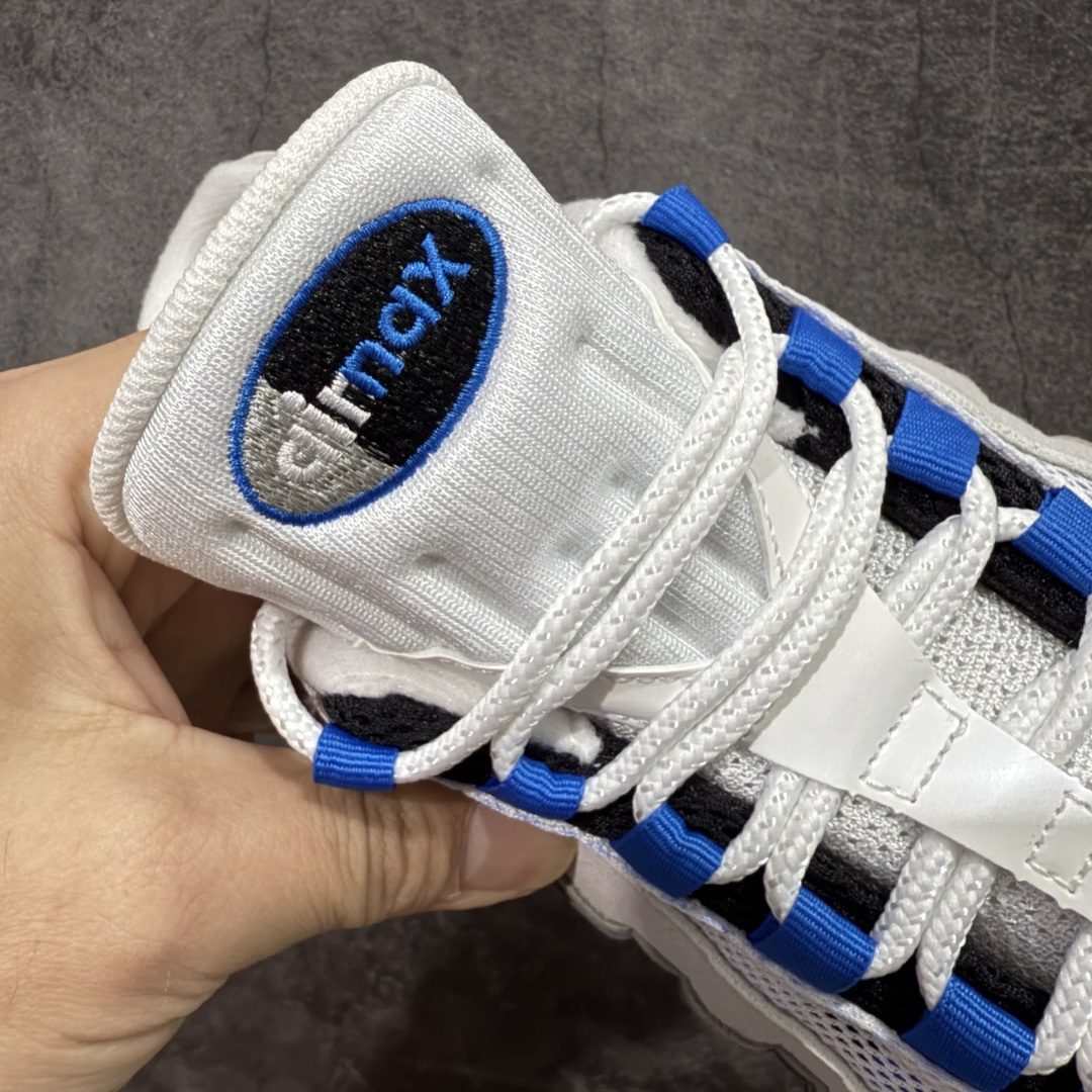 图片[6]-【KZ2.0版本】Nike Air Max 95 灰黑蓝 货号：IM7410-100 纯原大厂生产线出品 原厂材料 原厂楦头 市场正确版本 区分错版 尺码：40 41 42 43 44 45 46 47.5 48 48.5-选品中心