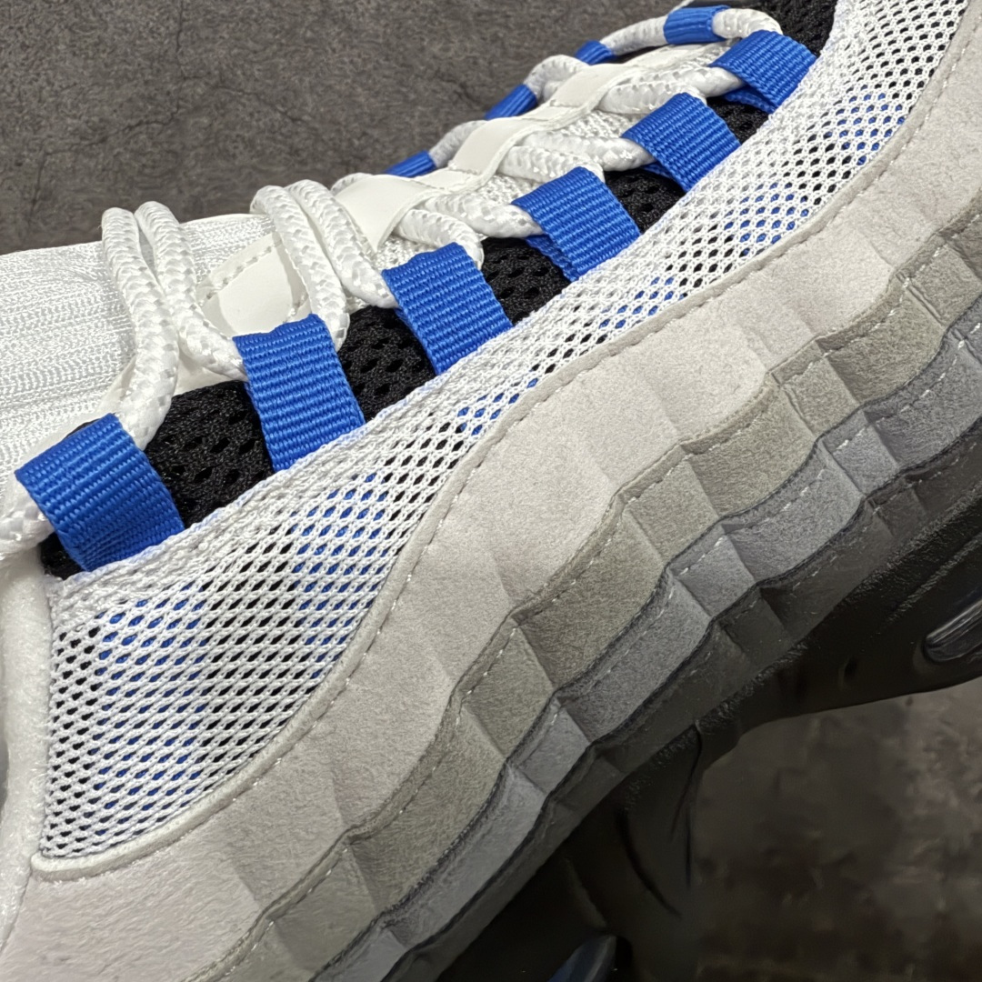 图片[4]-【KZ2.0版本】Nike Air Max 95 灰黑蓝 货号：IM7410-100 纯原大厂生产线出品 原厂材料 原厂楦头 市场正确版本 区分错版 尺码：40 41 42 43 44 45 46 47.5 48 48.5-选品中心
