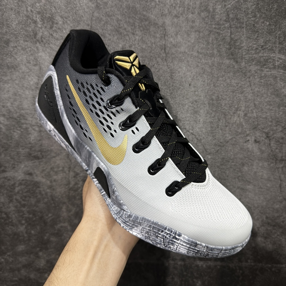 图片[3]-【灭世纯原】Nike Kobe 9 Stitches Low 科比9代 实战篮球鞋  #原楦打造灵动版型 鞋头腰身后跟 360°无死角 原厂工艺3层立体编织flyknit鞋面 厚度同步ZP吊打市场“纯原”  #原厂碳板加持 过验级拉帮细节 内置全新复刻版中底鞋垫 REACT缓震 密度增加抗衰减 货号：FZ7333-002  尺码：39 40 40.5 41 42 42.5 43 44 44.5 45 46 47.5-选品中心