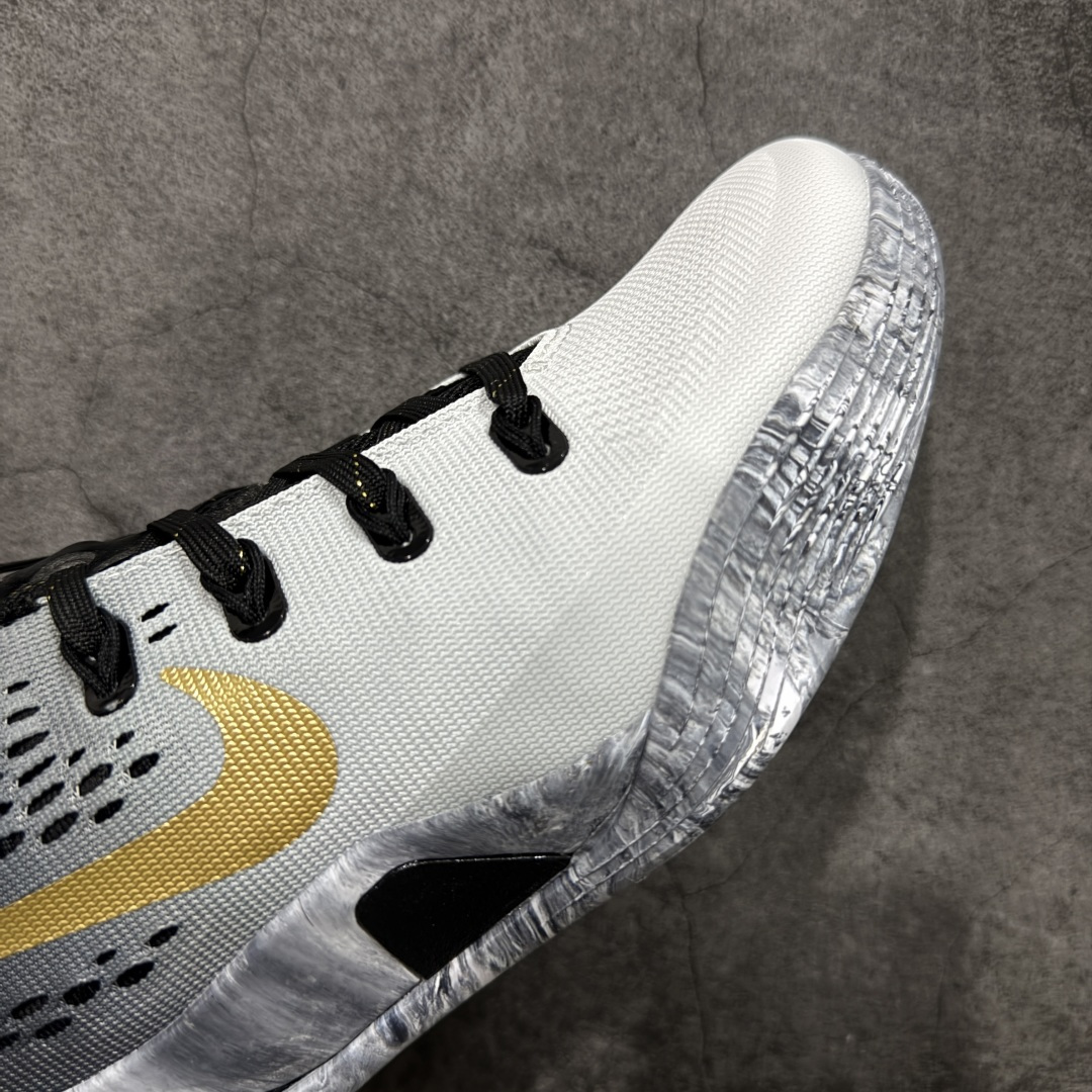 图片[6]-【灭世纯原】Nike Kobe 9 Stitches Low 科比9代 实战篮球鞋  #原楦打造灵动版型 鞋头腰身后跟 360°无死角 原厂工艺3层立体编织flyknit鞋面 厚度同步ZP吊打市场“纯原”  #原厂碳板加持 过验级拉帮细节 内置全新复刻版中底鞋垫 REACT缓震 密度增加抗衰减 货号：FZ7333-002  尺码：39 40 40.5 41 42 42.5 43 44 44.5 45 46 47.5-选品中心