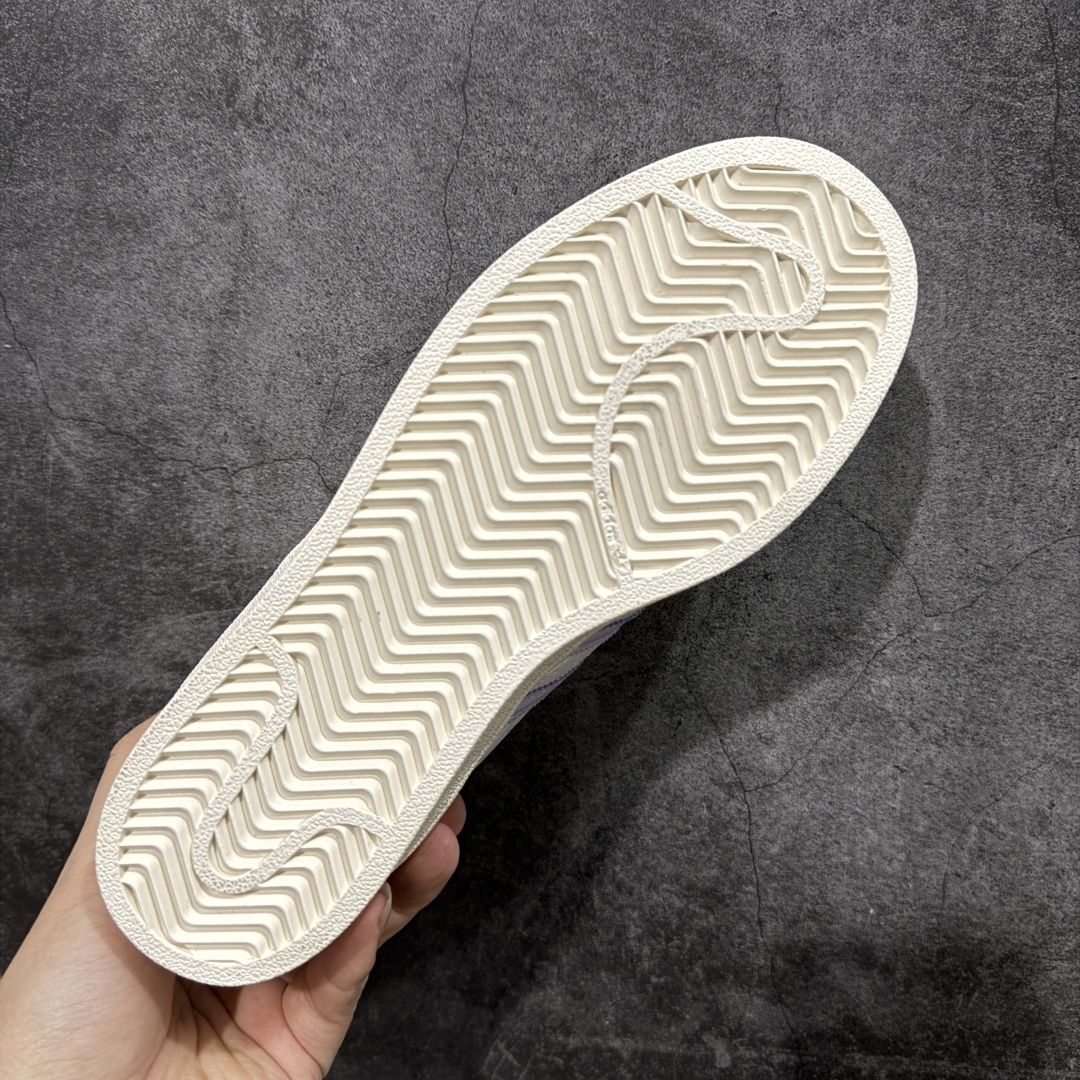 图片[9]-【公司级】阿迪达斯/三叶草Adidas Originals Superstar II 2.0\”White Light Purple\”经典贝壳头2.0系列低帮百搭休闲运动板鞋“皮革白淡紫”JR6984 女鞋真标半码制 升级原楦原纸版开发版型 采用粒面牛剖革鞋面材质#2020改良全包围鞋垫 正确2020版鞋底模具及扇贝头盖片❗ 尺码：35 -42-选品中心