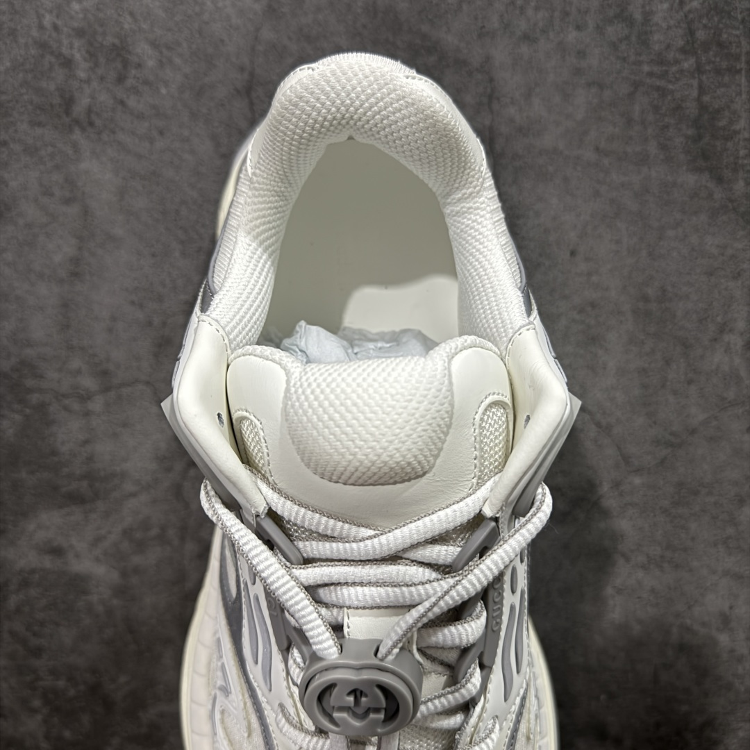 图片[8]-【天花板/Goat版本】Gucci Rhyton Vintage 古驰皮革角状复古老爹休闲运动慢跑鞋 全套专柜包装物及配件 外盒标嵌入核心防伪芯片装置及鞋子支持NFC感应读取,秒杀市面任何版本 附送原装一致鞋舌仿磨环保纸垫 意大利进口超软小牛皮+同源出厂真丝绸防尘鞋套袋 原装雪梨形超软沙绒纸团#专柜一致双透明贴标，尺码+长度#中底高弹PU材质+双层TPR无缝隙串色技术组合大底区别市面版本 #全套专柜包装物及配件#外盒标嵌入核心防伪芯片装置 秒杀市面任何版本 #意大利进口超软小牛皮+同源出厂定制真丝绸防尘鞋套袋 原装雪梨形超软沙绒纸团+细节制造精品！ 尺码：36-45-选品中心