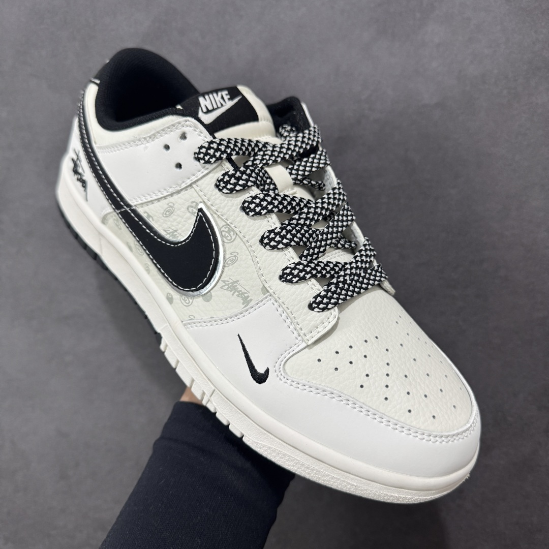图片[3]-【定制版】Nike Dunk Low Pro 斯图西联名 周年高端定制 低帮休闲板鞋 #定制鞋盒 大厂纯原品质出货 超高清洁度 皮料切割干净无任何毛边细节完美 货号：CS1688-131 尺码：36 36.5 37.5 38 38.5 39 40 40.5 41 42 42.5 43 44 44.5 45-选品中心