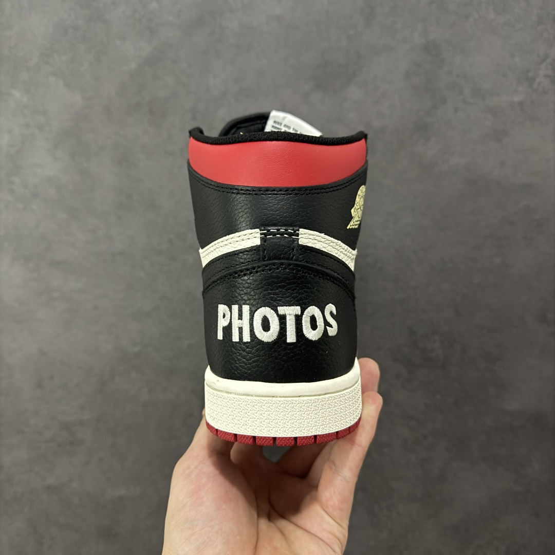 图片[4]-【公司级头层版】Air Jordan 1 High OG 高帮 AJ1 乔丹1代 aj1 乔1 高邦 金人吊牌 乔丹篮球鞋系列861428-106 采用正确头层皮组合荔枝纹头层皮革鞋面材质 中底注胶孔及缜密中底拉帮工艺 内置气垫及耐磨橡胶大底 尺码：36-47带半码-选品中心