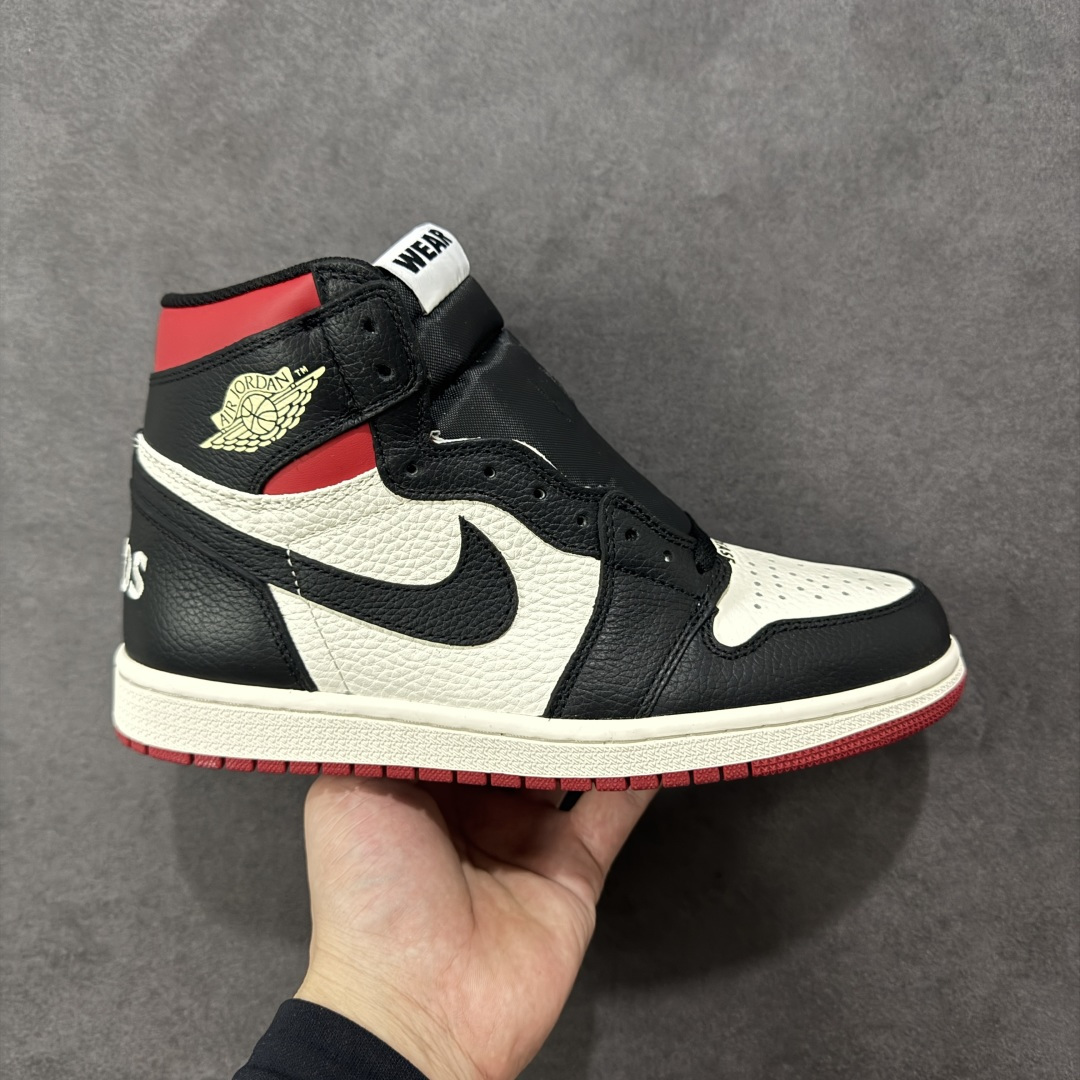 【公司级头层版】Air Jordan 1 High OG 高帮 AJ1 乔丹1代 aj1 乔1 高邦 金人吊牌 乔丹篮球鞋系列861428-106 采用正确头层皮组合荔枝纹头层皮革鞋面材质 中底注胶孔及缜密中底拉帮工艺 内置气垫及耐磨橡胶大底 尺码：36-47带半码-选品中心