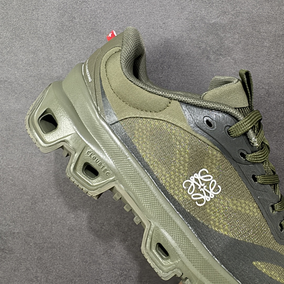 图片[6]-【PE版本】On昂跑 x LOEW罗意威2.0 Cloudtilt 舒适轻盈低帮跑步鞋 整身鞋面是一体的，包裹感很强，配合弹力鞋带，穿脱方便快捷。鞋底镂空设计，与爱步相同，脚感舒适。但不是立马就能感受的软，要走一段时间才有回馈。鞋型很秀气，日常穿着还是很合适的一款！ 货号：L929282X35 尺码：40-47-选品中心