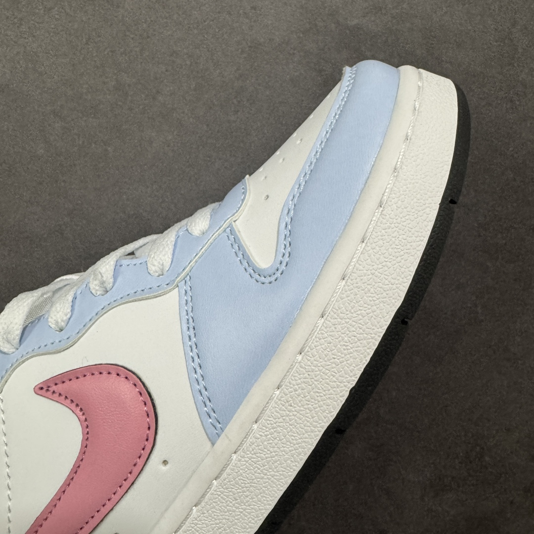 图片[5]-【公司级】Nike Court Borough V 蝴蝶结GS 白蓝粉 货号：DV5456-104 尺码：36-40-选品中心