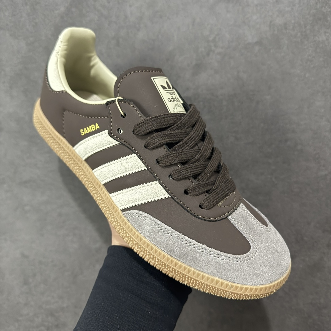 图片[3]-【公司级】Adidas Originals Samba 阿迪达斯 桑巴舞系列绅士德训足球风百搭休闲运动板鞋 尺码：36 36.5 37 38 38.5 39 40 40.5 41 42 42.5 43 44 45 货号：ID1481 编码：AYA170180-选品中心