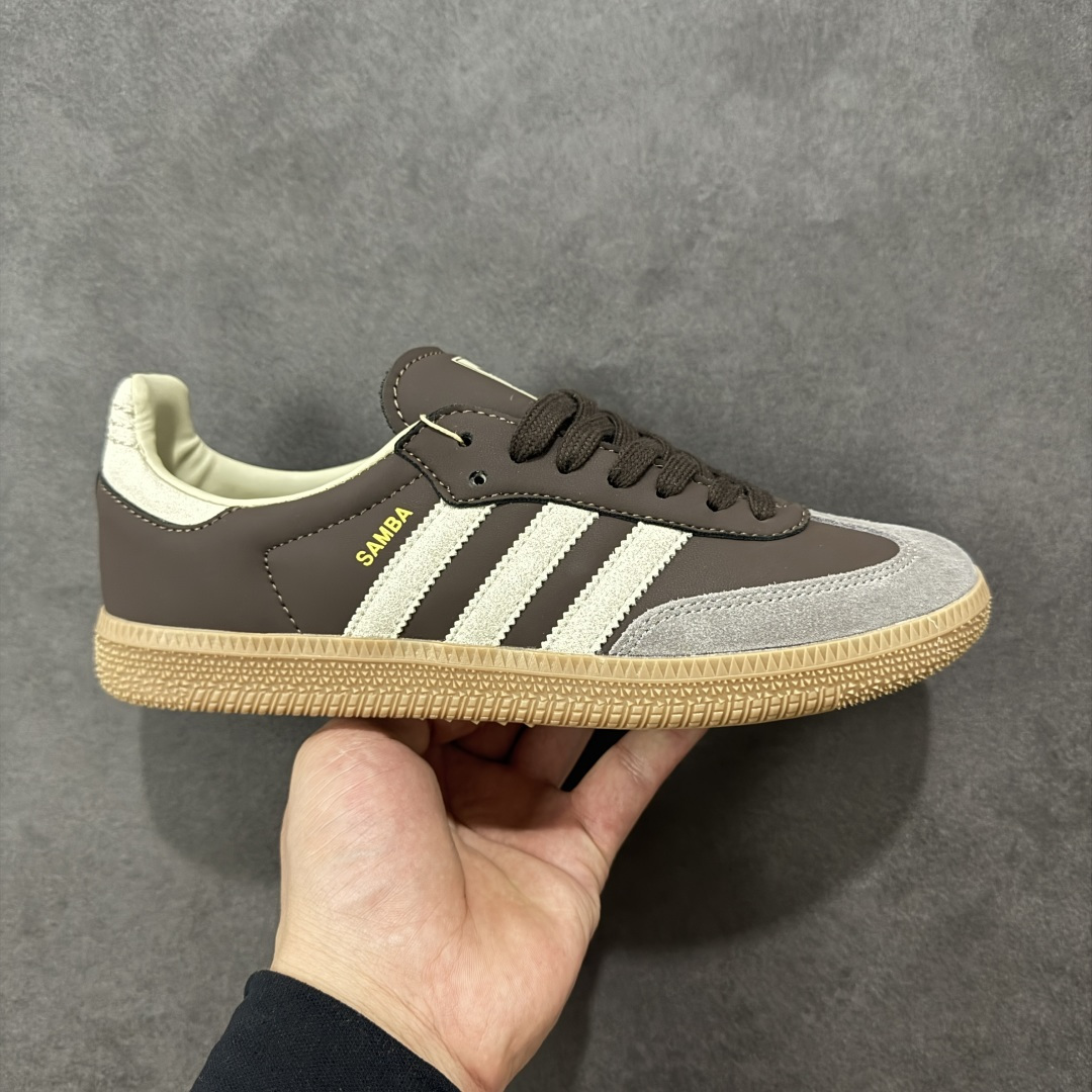 【公司级】Adidas Originals Samba 阿迪达斯 桑巴舞系列绅士德训足球风百搭休闲运动板鞋 尺码：36 36.5 37 38 38.5 39 40 40.5 41 42 42.5 43 44 45 货号：ID1481 编码：AYA170180-选品中心