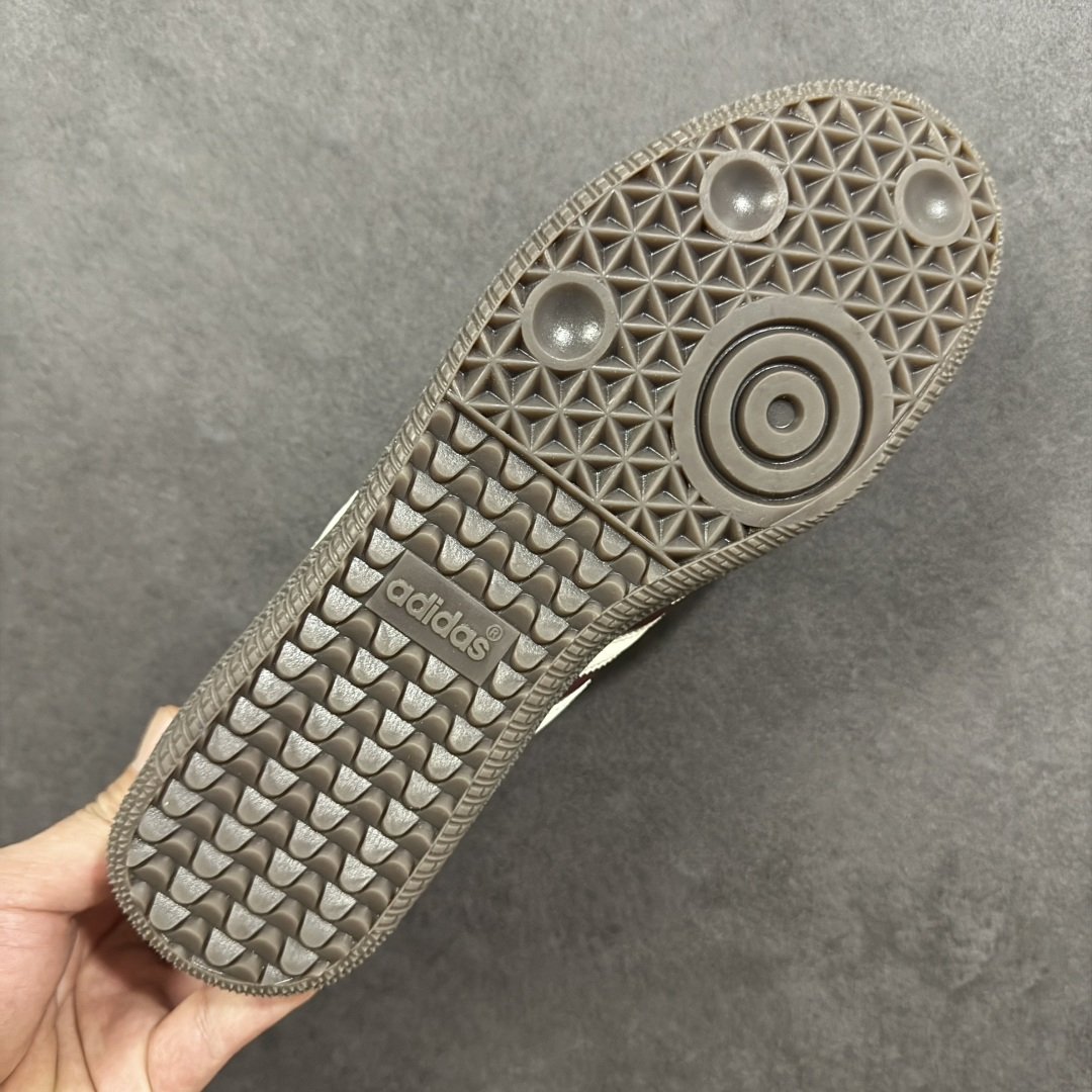 图片[9]-【公司级】Adidas Originals Samba 阿迪达斯 桑巴舞系列绅士德训足球风百搭休闲运动板鞋 酒红米白 尺码：36 36.5 37 38 38.5 39 40 40.5 41 42 42.5 43 44 45 货号：JR8844 编码：AYA170180-选品中心