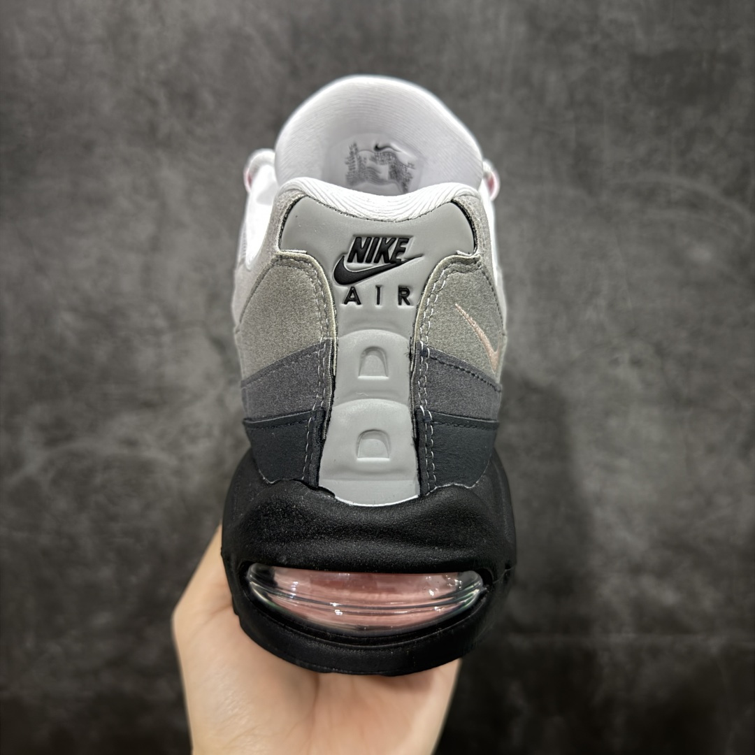 图片[4]-【KZ2.0版本】Nike Air Max 95 灰粉 货号：HJ5996-001 纯原大厂生产线出品 原厂材料 原厂楦头 市场正确版本 区分错版 尺码：40 41 42 43 44 45 46 47.5 48 48.5-选品中心