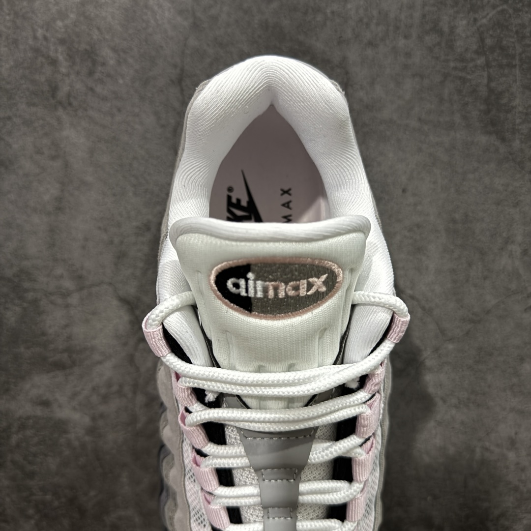 图片[8]-【KZ2.0版本】Nike Air Max 95 灰粉 货号：HJ5996-001 纯原大厂生产线出品 原厂材料 原厂楦头 市场正确版本 区分错版 尺码：40 41 42 43 44 45 46 47.5 48 48.5-选品中心