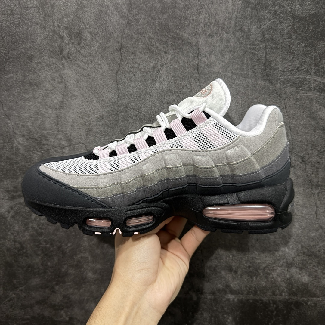 图片[2]-【KZ2.0版本】Nike Air Max 95 灰粉 货号：HJ5996-001 纯原大厂生产线出品 原厂材料 原厂楦头 市场正确版本 区分错版 尺码：40 41 42 43 44 45 46 47.5 48 48.5-选品中心
