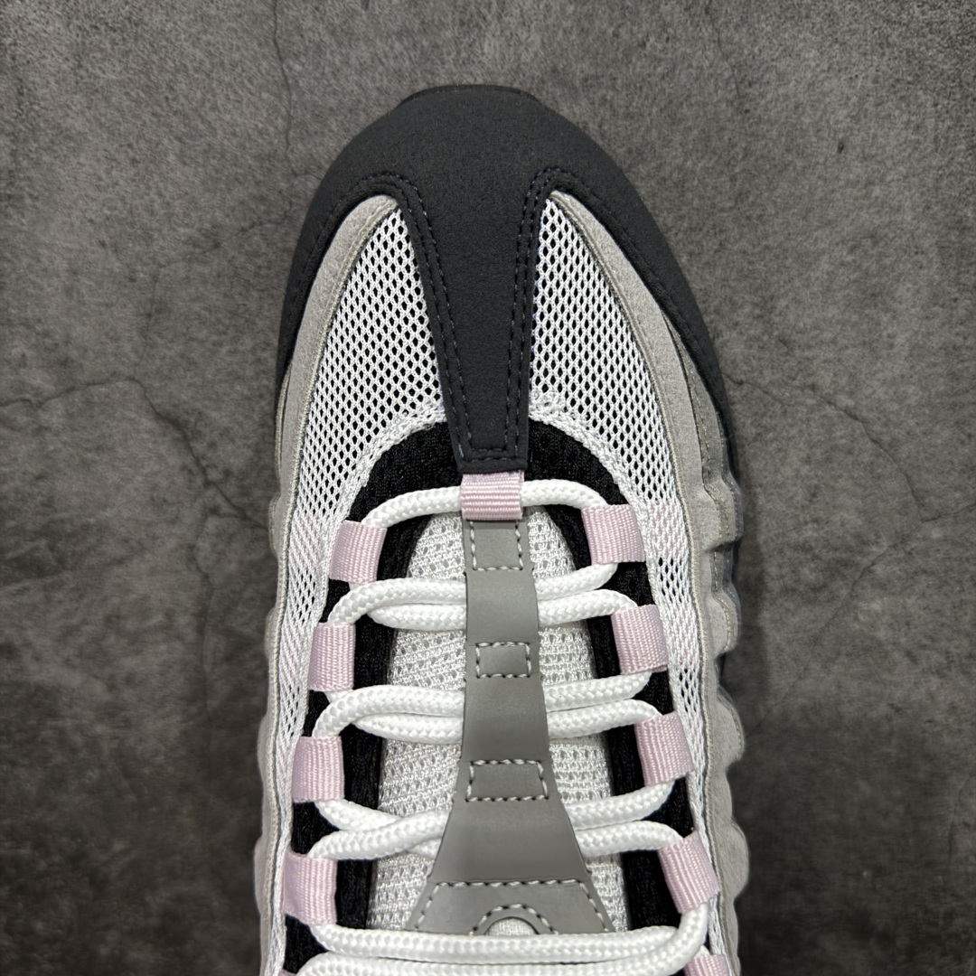 图片[5]-【KZ2.0版本】Nike Air Max 95 灰粉 货号：HJ5996-001 纯原大厂生产线出品 原厂材料 原厂楦头 市场正确版本 区分错版 尺码：40 41 42 43 44 45 46 47.5 48 48.5-选品中心