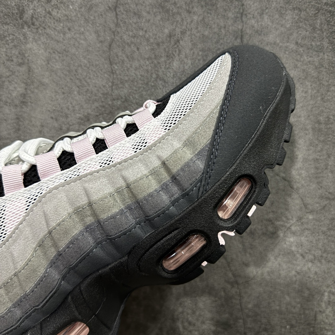 图片[6]-【KZ2.0版本】Nike Air Max 95 灰粉 货号：HJ5996-001 纯原大厂生产线出品 原厂材料 原厂楦头 市场正确版本 区分错版 尺码：40 41 42 43 44 45 46 47.5 48 48.5-选品中心