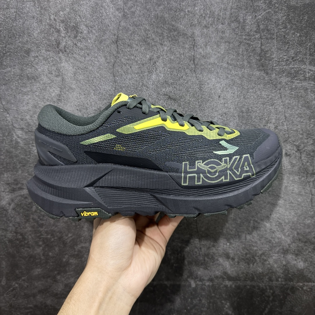 【纯原H版】J.LA.L x HOKA ONE ONE Mafate X 时尚舒适 休闲跑步鞋 男女同款 黑色 玛法特 适百搭防滑耐磨低帮生活休闲鞋 知名纯原大厂出品 细节对版1比1 HOKA ONE ONE是来自美国的跑步鞋知名品牌，创立于2009年，始终致力于为所有跑者提供更新、更好的跑步装备。相比常规跑鞋，HOKA ONE ONE特别研发使用性能独特的几何形跑鞋中底，此种鞋底更厚、更高、回弹性也更好，除了卓越的缓冲性能，它还能內各种阶段的跑者带来更具动感、更加稳定的跑步体验。HOKAONE ONE从设计之初就清楚意识到，要保证跑者步幅的均匀一致，双脚自然而然的运动至关重要。 尺码：36 36.5 37.5 38 38.5 39 40 40.5 41 42 42.5 43 44 44.5 45-选品中心
