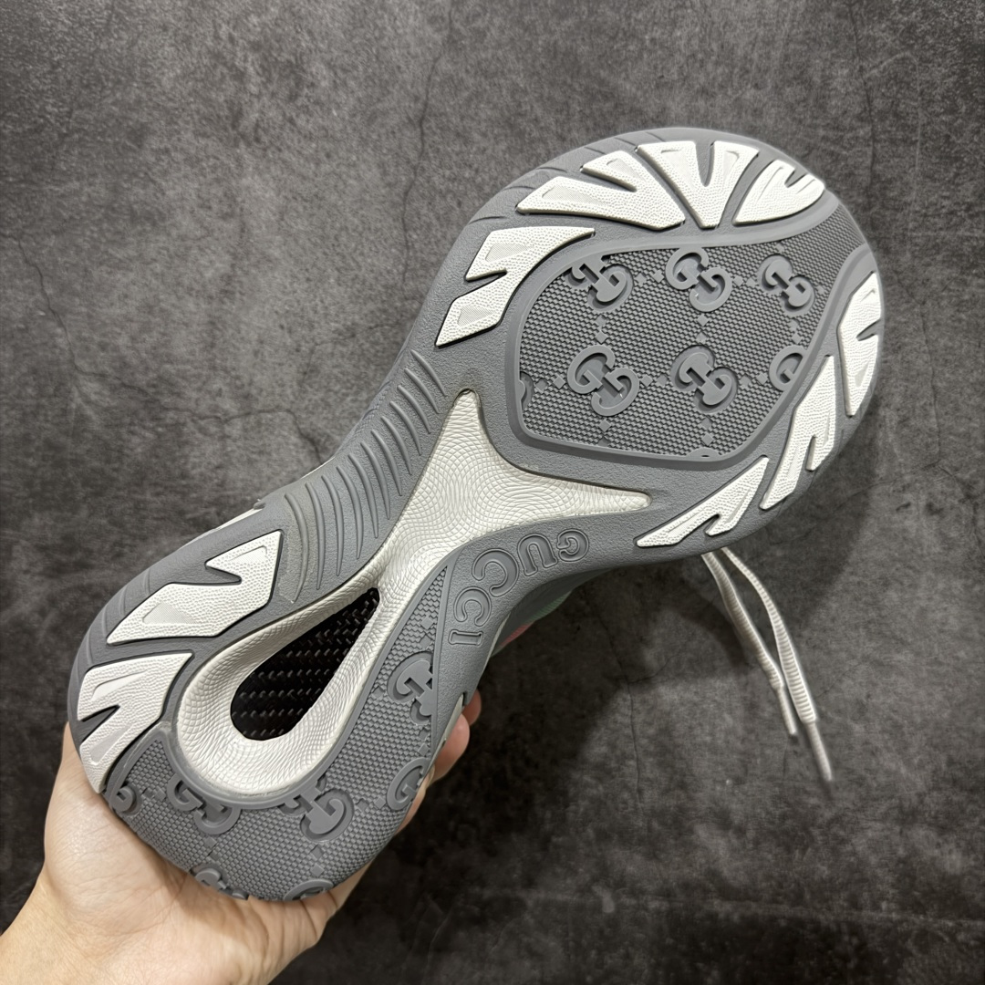 图片[9]-【天花板/Goat版本】Gucci Rhyton Vintage 古驰皮革角状复古老爹休闲运动慢跑鞋 全套专柜包装物及配件 外盒标嵌入核心防伪芯片装置及鞋子支持NFC感应读取,秒杀市面任何版本 附送原装一致鞋舌仿磨环保纸垫 意大利进口超软小牛皮+同源出厂真丝绸防尘鞋套袋 原装雪梨形超软沙绒纸团#专柜一致双透明贴标，尺码+长度#中底高弹PU材质+双层TPR无缝隙串色技术组合大底区别市面版本 #全套专柜包装物及配件#外盒标嵌入核心防伪芯片装置 秒杀市面任何版本 #意大利进口超软小牛皮+同源出厂定制真丝绸防尘鞋套袋 原装雪梨形超软沙绒纸团+细节制造精品！ 尺码：40-45-选品中心