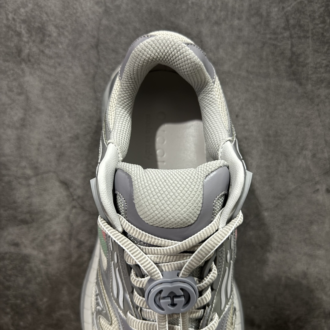 图片[8]-【天花板/Goat版本】Gucci Rhyton Vintage 古驰皮革角状复古老爹休闲运动慢跑鞋 全套专柜包装物及配件 外盒标嵌入核心防伪芯片装置及鞋子支持NFC感应读取,秒杀市面任何版本 附送原装一致鞋舌仿磨环保纸垫 意大利进口超软小牛皮+同源出厂真丝绸防尘鞋套袋 原装雪梨形超软沙绒纸团#专柜一致双透明贴标，尺码+长度#中底高弹PU材质+双层TPR无缝隙串色技术组合大底区别市面版本 #全套专柜包装物及配件#外盒标嵌入核心防伪芯片装置 秒杀市面任何版本 #意大利进口超软小牛皮+同源出厂定制真丝绸防尘鞋套袋 原装雪梨形超软沙绒纸团+细节制造精品！ 尺码：40-45-选品中心