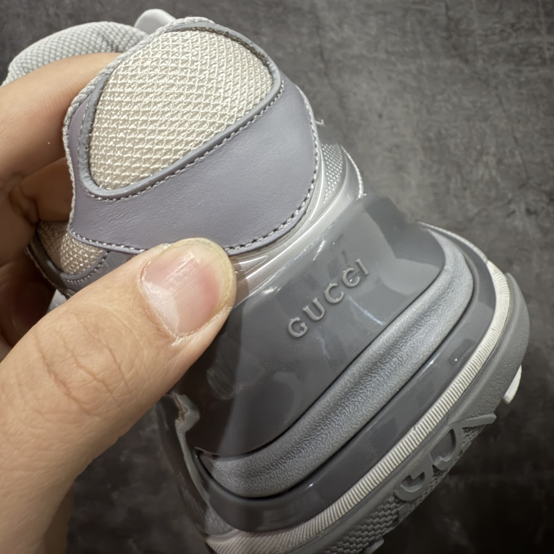 图片[2]-【天花板/Goat版本】Gucci Rhyton Vintage 古驰皮革角状复古老爹休闲运动慢跑鞋 全套专柜包装物及配件 外盒标嵌入核心防伪芯片装置及鞋子支持NFC感应读取,秒杀市面任何版本 附送原装一致鞋舌仿磨环保纸垫 意大利进口超软小牛皮+同源出厂真丝绸防尘鞋套袋 原装雪梨形超软沙绒纸团#专柜一致双透明贴标，尺码+长度#中底高弹PU材质+双层TPR无缝隙串色技术组合大底区别市面版本 #全套专柜包装物及配件#外盒标嵌入核心防伪芯片装置 秒杀市面任何版本 #意大利进口超软小牛皮+同源出厂定制真丝绸防尘鞋套袋 原装雪梨形超软沙绒纸团+细节制造精品！ 尺码：40-45-选品中心