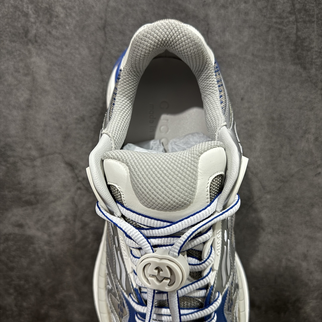 图片[8]-【天花板/Goat版本】Gucci Rhyton Vintage 古驰皮革角状复古老爹休闲运动慢跑鞋 全套专柜包装物及配件 外盒标嵌入核心防伪芯片装置及鞋子支持NFC感应读取,秒杀市面任何版本 附送原装一致鞋舌仿磨环保纸垫 意大利进口超软小牛皮+同源出厂真丝绸防尘鞋套袋 原装雪梨形超软沙绒纸团#专柜一致双透明贴标，尺码+长度#中底高弹PU材质+双层TPR无缝隙串色技术组合大底区别市面版本 #全套专柜包装物及配件#外盒标嵌入核心防伪芯片装置 秒杀市面任何版本 #意大利进口超软小牛皮+同源出厂定制真丝绸防尘鞋套袋 原装雪梨形超软沙绒纸团+细节制造精品！ 尺码：40-45-选品中心