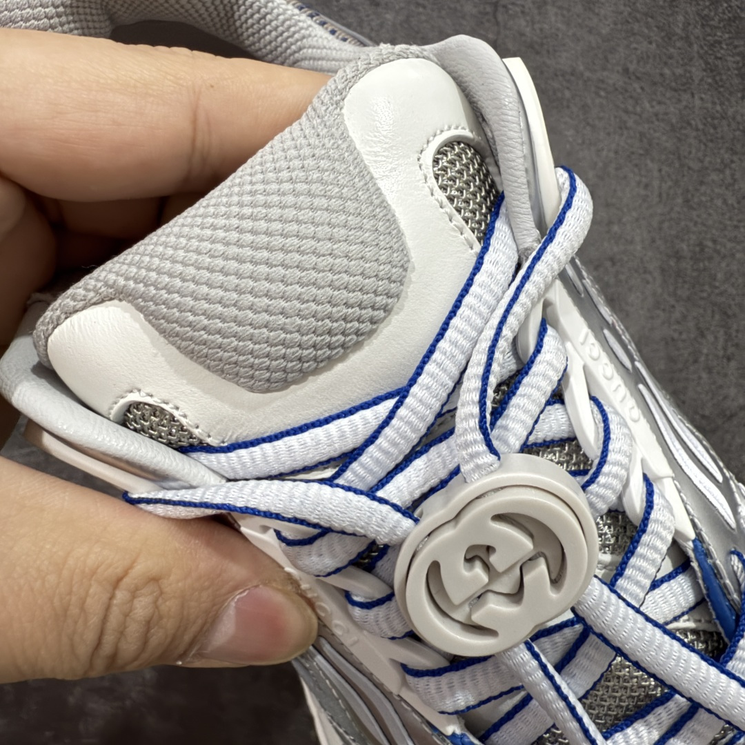 图片[6]-【天花板/Goat版本】Gucci Rhyton Vintage 古驰皮革角状复古老爹休闲运动慢跑鞋 全套专柜包装物及配件 外盒标嵌入核心防伪芯片装置及鞋子支持NFC感应读取,秒杀市面任何版本 附送原装一致鞋舌仿磨环保纸垫 意大利进口超软小牛皮+同源出厂真丝绸防尘鞋套袋 原装雪梨形超软沙绒纸团#专柜一致双透明贴标，尺码+长度#中底高弹PU材质+双层TPR无缝隙串色技术组合大底区别市面版本 #全套专柜包装物及配件#外盒标嵌入核心防伪芯片装置 秒杀市面任何版本 #意大利进口超软小牛皮+同源出厂定制真丝绸防尘鞋套袋 原装雪梨形超软沙绒纸团+细节制造精品！ 尺码：40-45-选品中心
