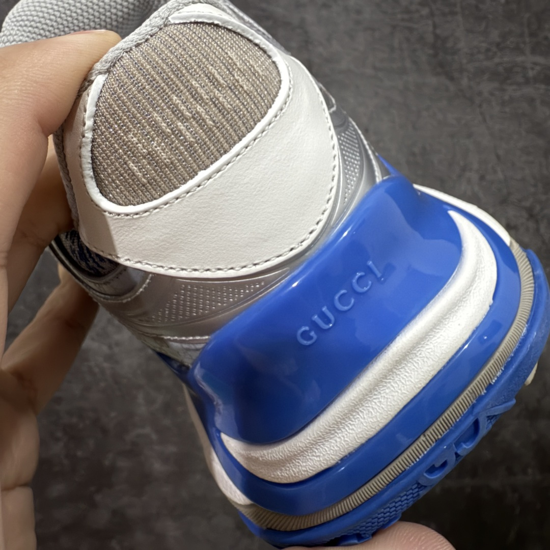 图片[2]-【天花板/Goat版本】Gucci Rhyton Vintage 古驰皮革角状复古老爹休闲运动慢跑鞋 全套专柜包装物及配件 外盒标嵌入核心防伪芯片装置及鞋子支持NFC感应读取,秒杀市面任何版本 附送原装一致鞋舌仿磨环保纸垫 意大利进口超软小牛皮+同源出厂真丝绸防尘鞋套袋 原装雪梨形超软沙绒纸团#专柜一致双透明贴标，尺码+长度#中底高弹PU材质+双层TPR无缝隙串色技术组合大底区别市面版本 #全套专柜包装物及配件#外盒标嵌入核心防伪芯片装置 秒杀市面任何版本 #意大利进口超软小牛皮+同源出厂定制真丝绸防尘鞋套袋 原装雪梨形超软沙绒纸团+细节制造精品！ 尺码：40-45-选品中心