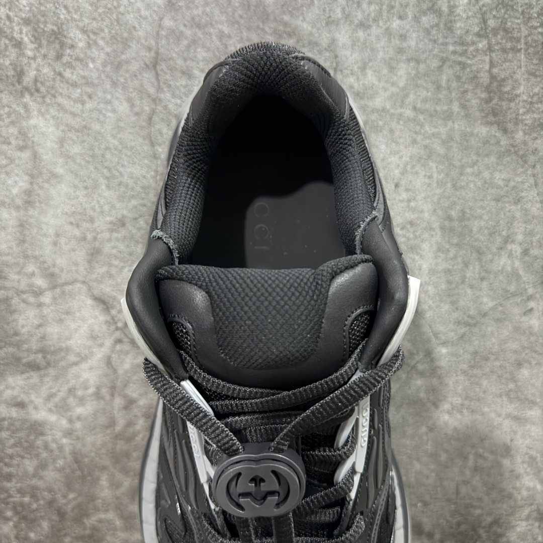 图片[8]-【天花板/Goat版本】Gucci Rhyton Vintage 古驰皮革角状复古老爹休闲运动慢跑鞋 全套专柜包装物及配件 外盒标嵌入核心防伪芯片装置及鞋子支持NFC感应读取,秒杀市面任何版本 附送原装一致鞋舌仿磨环保纸垫 意大利进口超软小牛皮+同源出厂真丝绸防尘鞋套袋 原装雪梨形超软沙绒纸团#专柜一致双透明贴标，尺码+长度#中底高弹PU材质+双层TPR无缝隙串色技术组合大底区别市面版本 #全套专柜包装物及配件#外盒标嵌入核心防伪芯片装置 秒杀市面任何版本 #意大利进口超软小牛皮+同源出厂定制真丝绸防尘鞋套袋 原装雪梨形超软沙绒纸团+细节制造精品！ 尺码：40-45-选品中心