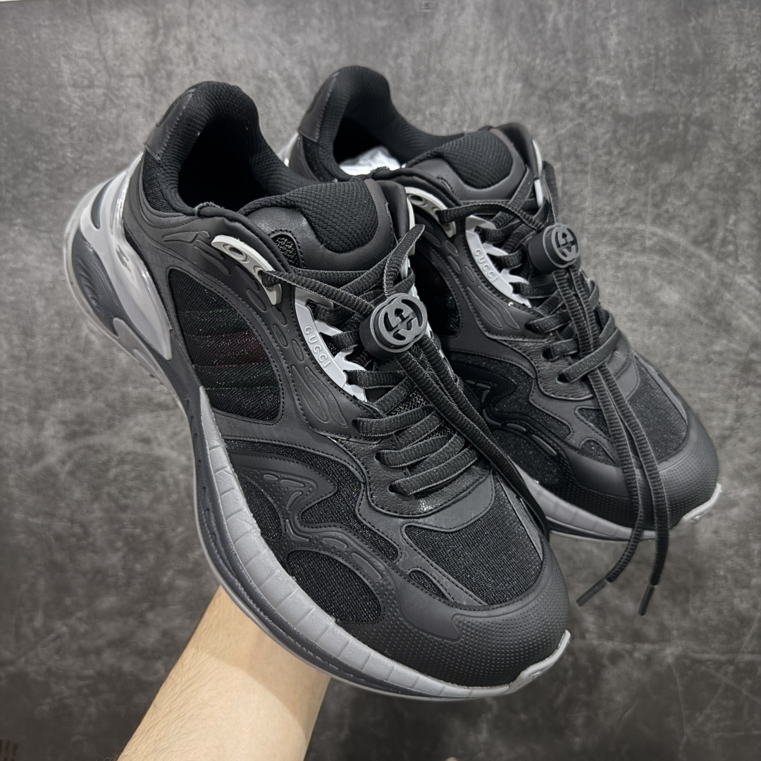 【天花板/Goat版本】Gucci Rhyton Vintage 古驰皮革角状复古老爹休闲运动慢跑鞋 全套专柜包装物及配件 外盒标嵌入核心防伪芯片装置及鞋子支持NFC感应读取,秒杀市面任何版本 附送原装一致鞋舌仿磨环保纸垫 意大利进口超软小牛皮+同源出厂真丝绸防尘鞋套袋 原装雪梨形超软沙绒纸团#专柜一致双透明贴标，尺码+长度#中底高弹PU材质+双层TPR无缝隙串色技术组合大底区别市面版本 #全套专柜包装物及配件#外盒标嵌入核心防伪芯片装置 秒杀市面任何版本 #意大利进口超软小牛皮+同源出厂定制真丝绸防尘鞋套袋 原装雪梨形超软沙绒纸团+细节制造精品！ 尺码：40-45-选品中心