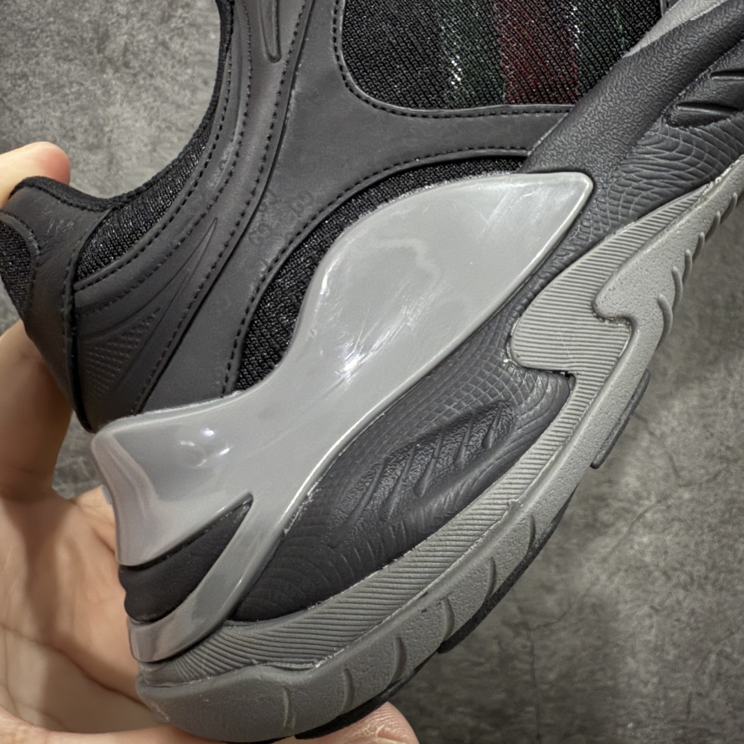 图片[3]-【天花板/Goat版本】Gucci Rhyton Vintage 古驰皮革角状复古老爹休闲运动慢跑鞋 全套专柜包装物及配件 外盒标嵌入核心防伪芯片装置及鞋子支持NFC感应读取,秒杀市面任何版本 附送原装一致鞋舌仿磨环保纸垫 意大利进口超软小牛皮+同源出厂真丝绸防尘鞋套袋 原装雪梨形超软沙绒纸团#专柜一致双透明贴标，尺码+长度#中底高弹PU材质+双层TPR无缝隙串色技术组合大底区别市面版本 #全套专柜包装物及配件#外盒标嵌入核心防伪芯片装置 秒杀市面任何版本 #意大利进口超软小牛皮+同源出厂定制真丝绸防尘鞋套袋 原装雪梨形超软沙绒纸团+细节制造精品！ 尺码：40-45-选品中心