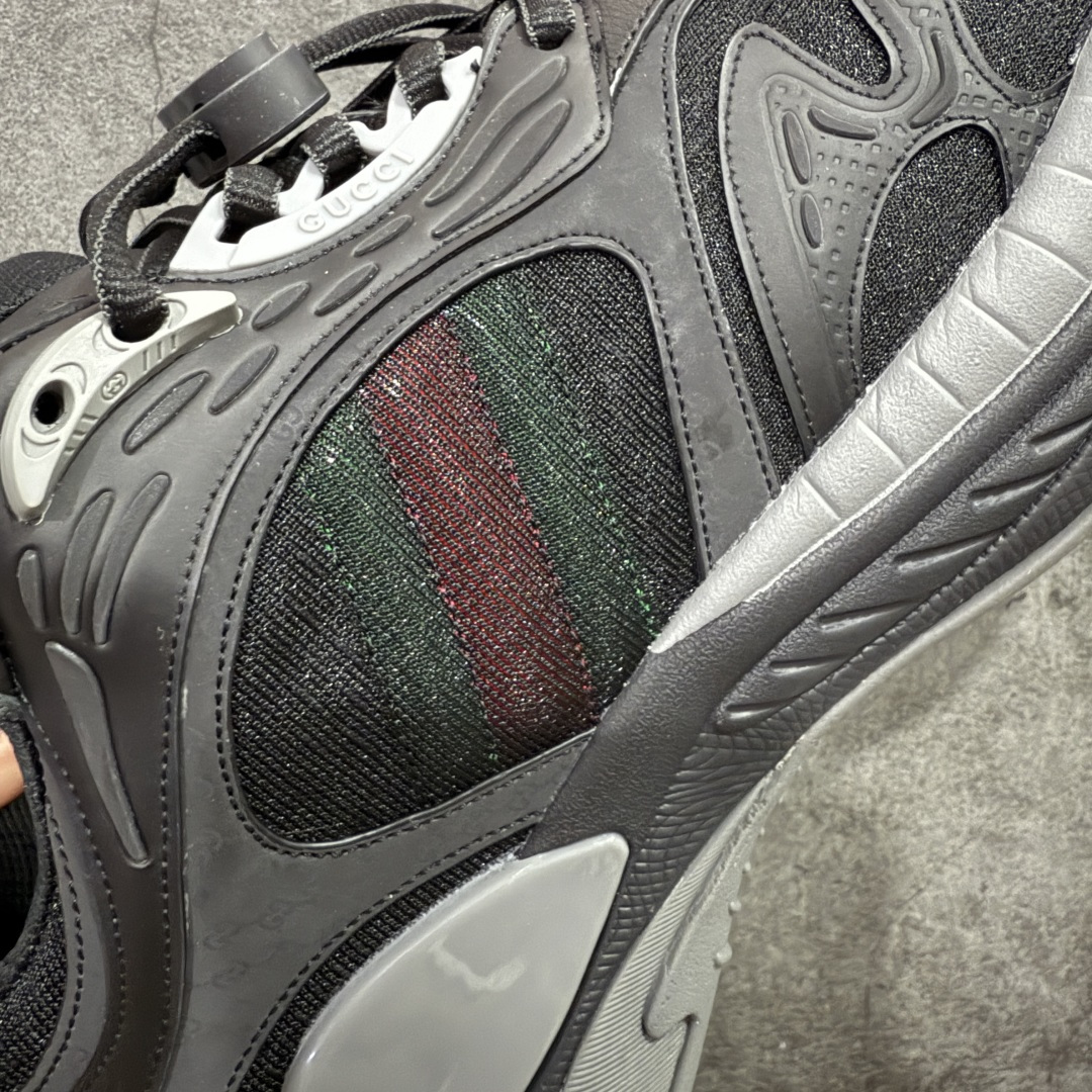 图片[4]-【天花板/Goat版本】Gucci Rhyton Vintage 古驰皮革角状复古老爹休闲运动慢跑鞋 全套专柜包装物及配件 外盒标嵌入核心防伪芯片装置及鞋子支持NFC感应读取,秒杀市面任何版本 附送原装一致鞋舌仿磨环保纸垫 意大利进口超软小牛皮+同源出厂真丝绸防尘鞋套袋 原装雪梨形超软沙绒纸团#专柜一致双透明贴标，尺码+长度#中底高弹PU材质+双层TPR无缝隙串色技术组合大底区别市面版本 #全套专柜包装物及配件#外盒标嵌入核心防伪芯片装置 秒杀市面任何版本 #意大利进口超软小牛皮+同源出厂定制真丝绸防尘鞋套袋 原装雪梨形超软沙绒纸团+细节制造精品！ 尺码：40-45-选品中心