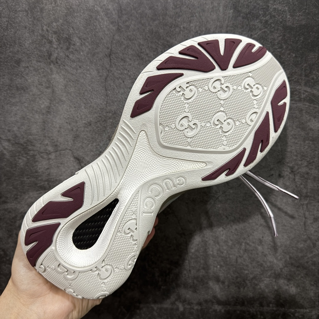 图片[9]-【天花板/Goat版本】Gucci Rhyton Vintage 古驰皮革角状复古老爹休闲运动慢跑鞋 全套专柜包装物及配件 外盒标嵌入核心防伪芯片装置及鞋子支持NFC感应读取,秒杀市面任何版本 附送原装一致鞋舌仿磨环保纸垫 意大利进口超软小牛皮+同源出厂真丝绸防尘鞋套袋 原装雪梨形超软沙绒纸团#专柜一致双透明贴标，尺码+长度#中底高弹PU材质+双层TPR无缝隙串色技术组合大底区别市面版本 #全套专柜包装物及配件#外盒标嵌入核心防伪芯片装置 秒杀市面任何版本 #意大利进口超软小牛皮+同源出厂定制真丝绸防尘鞋套袋 原装雪梨形超软沙绒纸团+细节制造精品！ 尺码：36-45-选品中心