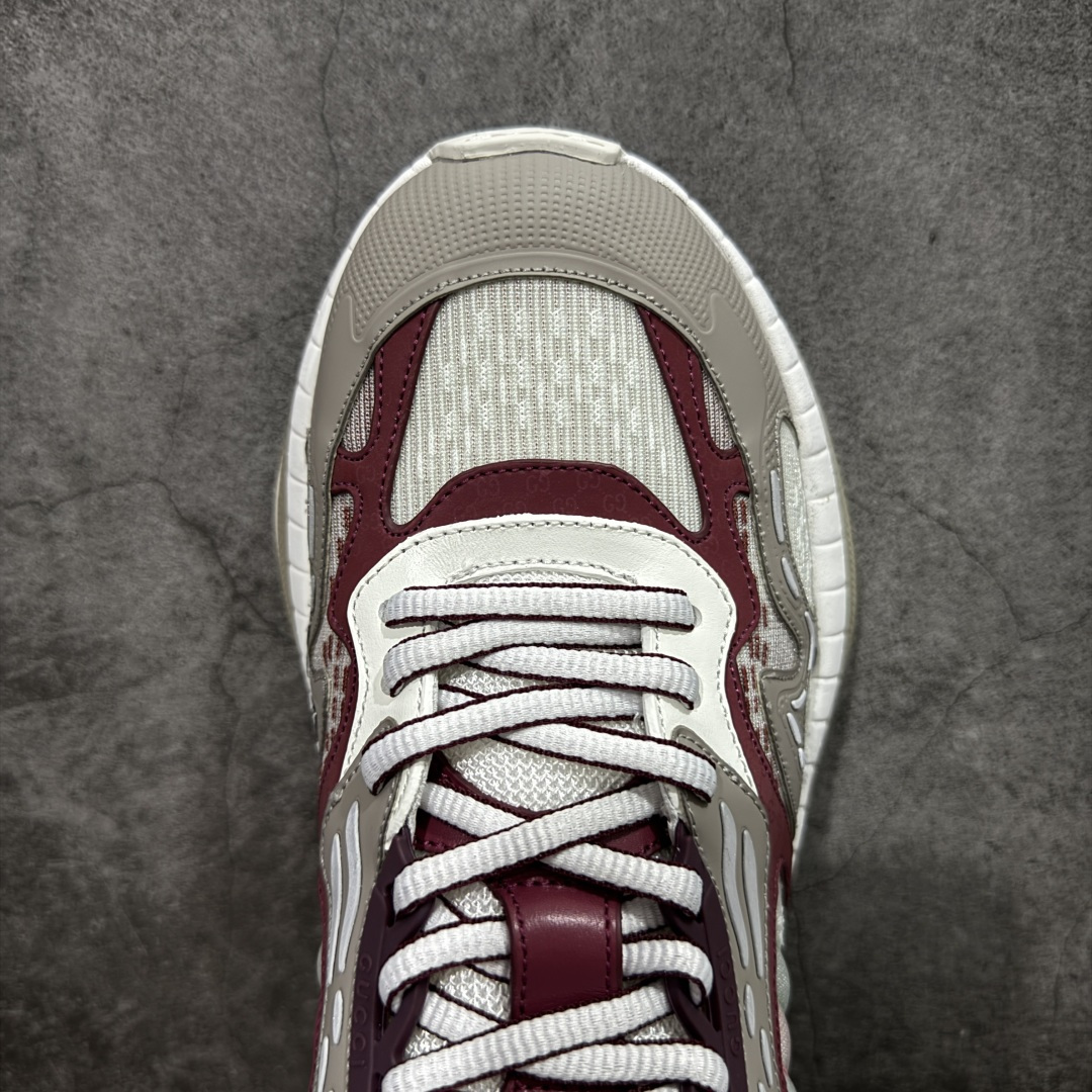 图片[5]-【天花板/Goat版本】Gucci Rhyton Vintage 古驰皮革角状复古老爹休闲运动慢跑鞋 全套专柜包装物及配件 外盒标嵌入核心防伪芯片装置及鞋子支持NFC感应读取,秒杀市面任何版本 附送原装一致鞋舌仿磨环保纸垫 意大利进口超软小牛皮+同源出厂真丝绸防尘鞋套袋 原装雪梨形超软沙绒纸团#专柜一致双透明贴标，尺码+长度#中底高弹PU材质+双层TPR无缝隙串色技术组合大底区别市面版本 #全套专柜包装物及配件#外盒标嵌入核心防伪芯片装置 秒杀市面任何版本 #意大利进口超软小牛皮+同源出厂定制真丝绸防尘鞋套袋 原装雪梨形超软沙绒纸团+细节制造精品！ 尺码：36-45-选品中心