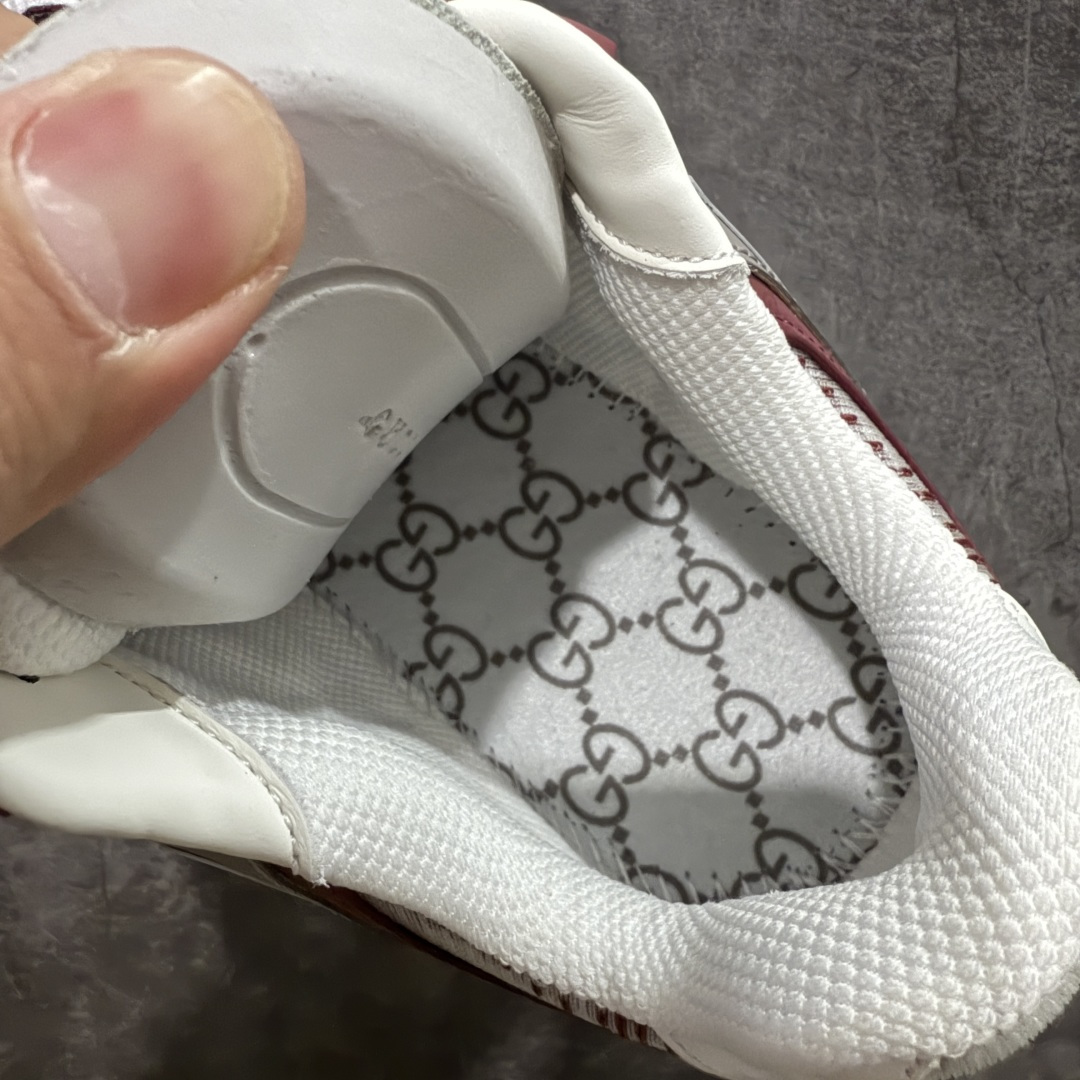 图片[8]-【天花板/Goat版本】Gucci Rhyton Vintage 古驰皮革角状复古老爹休闲运动慢跑鞋 全套专柜包装物及配件 外盒标嵌入核心防伪芯片装置及鞋子支持NFC感应读取,秒杀市面任何版本 附送原装一致鞋舌仿磨环保纸垫 意大利进口超软小牛皮+同源出厂真丝绸防尘鞋套袋 原装雪梨形超软沙绒纸团#专柜一致双透明贴标，尺码+长度#中底高弹PU材质+双层TPR无缝隙串色技术组合大底区别市面版本 #全套专柜包装物及配件#外盒标嵌入核心防伪芯片装置 秒杀市面任何版本 #意大利进口超软小牛皮+同源出厂定制真丝绸防尘鞋套袋 原装雪梨形超软沙绒纸团+细节制造精品！ 尺码：36-45-选品中心