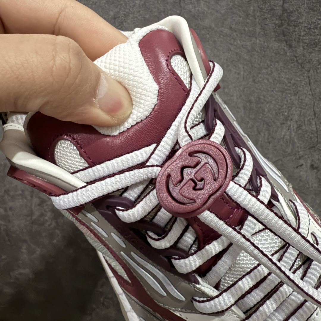 图片[6]-【天花板/Goat版本】Gucci Rhyton Vintage 古驰皮革角状复古老爹休闲运动慢跑鞋 全套专柜包装物及配件 外盒标嵌入核心防伪芯片装置及鞋子支持NFC感应读取,秒杀市面任何版本 附送原装一致鞋舌仿磨环保纸垫 意大利进口超软小牛皮+同源出厂真丝绸防尘鞋套袋 原装雪梨形超软沙绒纸团#专柜一致双透明贴标，尺码+长度#中底高弹PU材质+双层TPR无缝隙串色技术组合大底区别市面版本 #全套专柜包装物及配件#外盒标嵌入核心防伪芯片装置 秒杀市面任何版本 #意大利进口超软小牛皮+同源出厂定制真丝绸防尘鞋套袋 原装雪梨形超软沙绒纸团+细节制造精品！ 尺码：36-45-选品中心