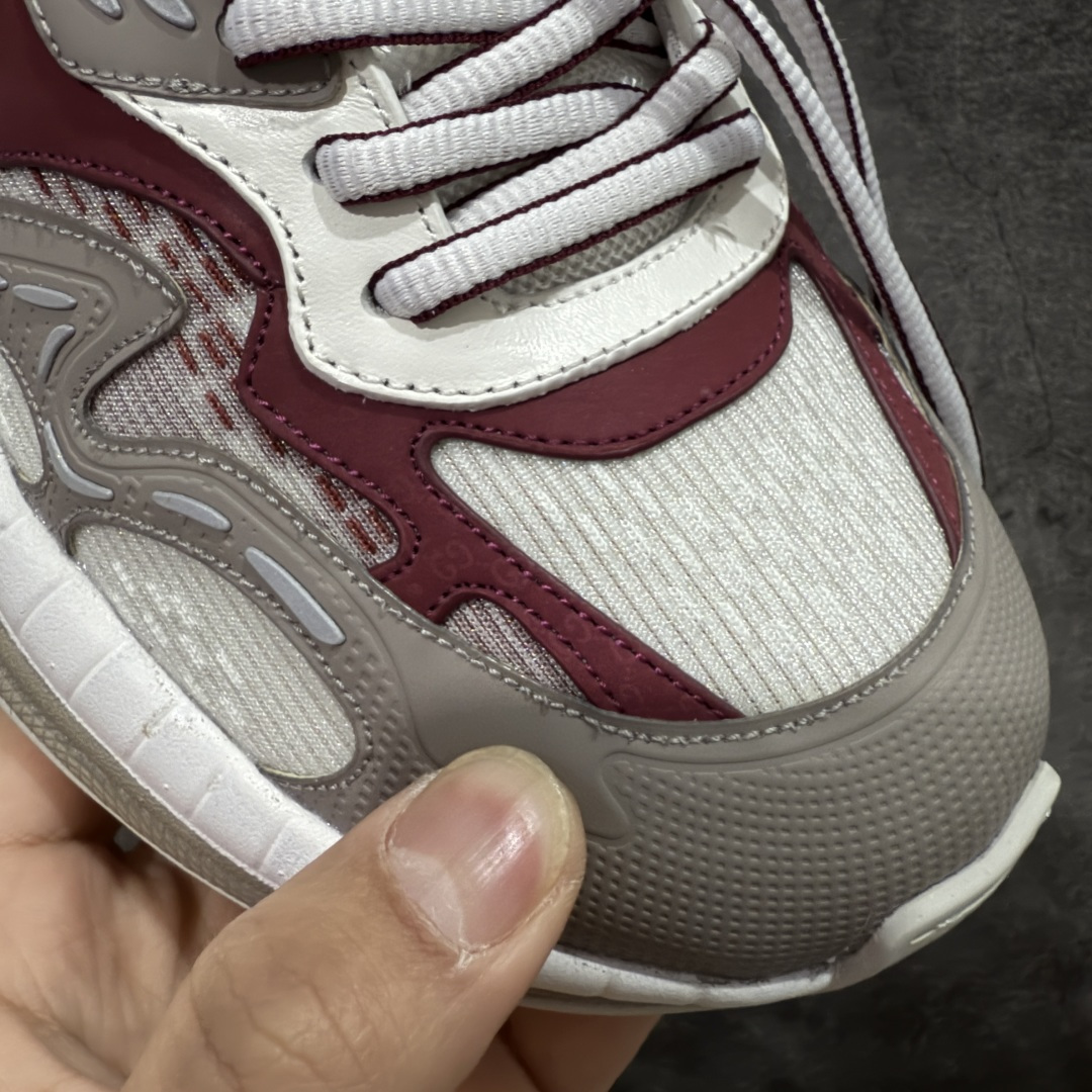 图片[5]-【天花板/Goat版本】Gucci Rhyton Vintage 古驰皮革角状复古老爹休闲运动慢跑鞋 全套专柜包装物及配件 外盒标嵌入核心防伪芯片装置及鞋子支持NFC感应读取,秒杀市面任何版本 附送原装一致鞋舌仿磨环保纸垫 意大利进口超软小牛皮+同源出厂真丝绸防尘鞋套袋 原装雪梨形超软沙绒纸团#专柜一致双透明贴标，尺码+长度#中底高弹PU材质+双层TPR无缝隙串色技术组合大底区别市面版本 #全套专柜包装物及配件#外盒标嵌入核心防伪芯片装置 秒杀市面任何版本 #意大利进口超软小牛皮+同源出厂定制真丝绸防尘鞋套袋 原装雪梨形超软沙绒纸团+细节制造精品！ 尺码：36-45-选品中心