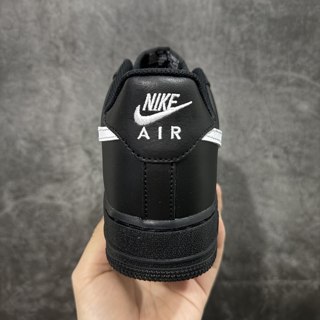 图片[4]-【纯原G版】NK Air Force 1 Low \’07 空军一号低帮经典板鞋 黑白 FZ0627-010 细节吊打市场其他代号版本 全鞋电脑针车 工整有序 原厂港宝加持完美还原灵魂版型 原盒原配从里到外百分百还原 原厂全头层原厂皮料 原标原盒 内置Sole气垫 中底白色背胶 中底划线 已经无限的接近公司 原厂楦头 原厂刺绣 后跟弧度修正 正确中底四线防伪 尺码：35.5 36 36.5 37.5 38 38.5 39 40 40.5 41 42 42.5 43 44 44.5 45 46 47.5 48.5-选品中心
