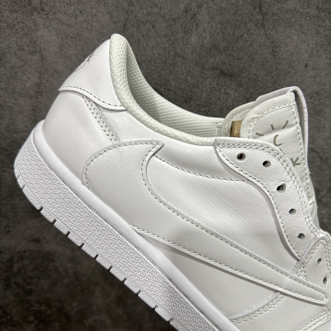 图片[7]-【KZ纯原】Travis Scott x Air Jordan AJ1 Low OG SP TS联名倒钩低帮纯白 TD1228-111 原材料软头层皮料 国内一线头部知名大厂出品 高端外贸零售专供品质 版型细节完美 原鞋原楦头纸板开发 原厂防尘纸 极致一眼正品既视感 尺码：36-47.5-选品中心