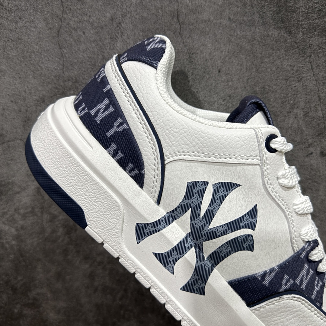 图片[7]-【纯原订单】MLB Chunky Liner Basic NY复古印花学长鞋系列低帮轻量增高厚底百搭休闲运动慢跑鞋板鞋 Korea韩国联名NY美国榄球纽约洋基队限定 市场第一梯队品质 韩国代购版本 MLB专用菱形双针中底布 重点细节中底布带注胶孔 原厂NFC感应吊牌 支持鉴定 一个两位数 原盒原标 全套原楦原纸板原厂数据开发 中韩文保养标贴 绿色防霉片 平台代购专供 独家一比一RB+MD组合大底 高频后跟小人Logo精准对位立体饱满 正确网布加超迁鞋面 转印中底走线紧密 转印Logo工艺表层防刮不掉色 尺码：36 36.5 37.5 38 38.5 39 40 40.5 41 42 42.5 43 44 44.5 45-选品中心