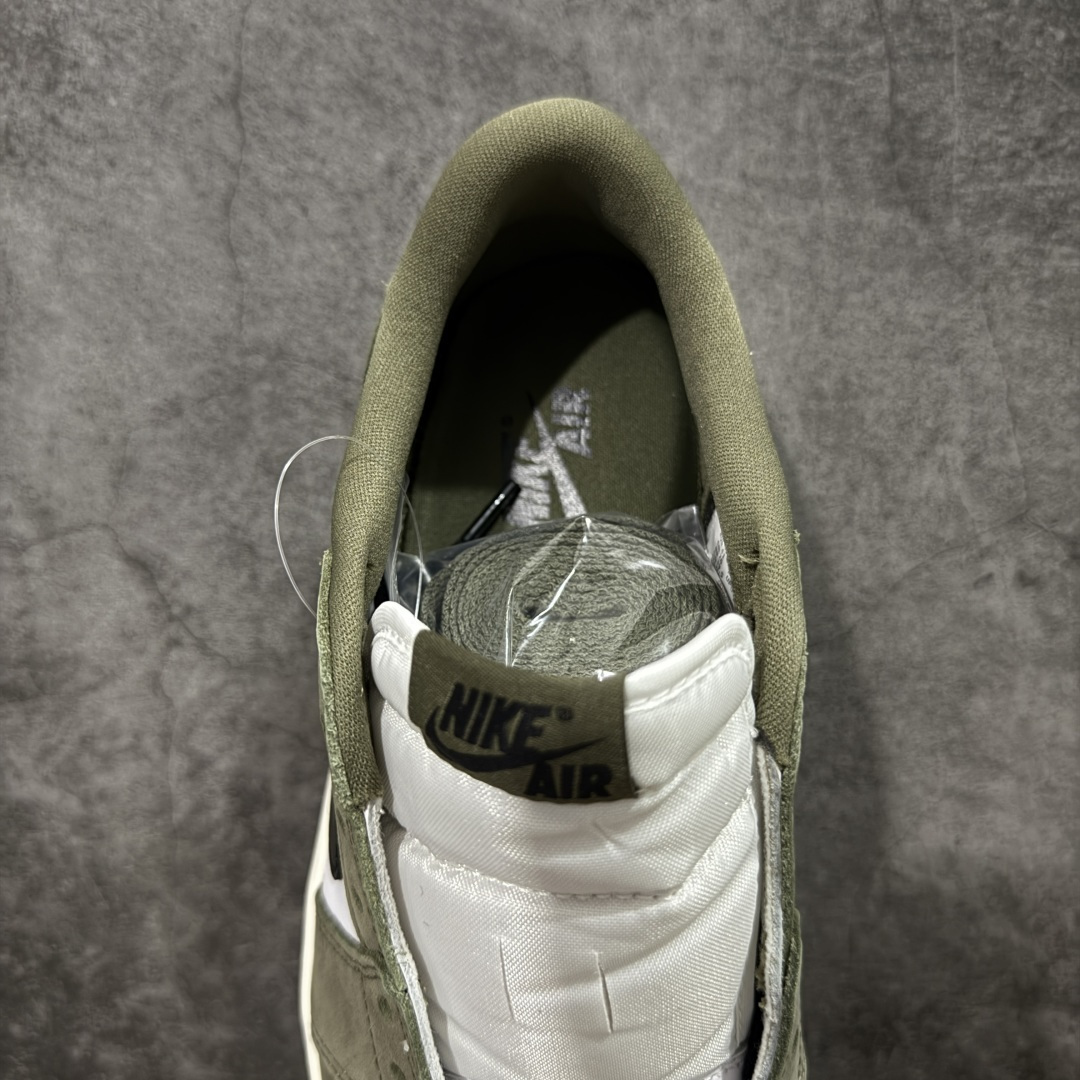 图片[8]-【原厂版】Air Jordan 1 AJ1 og低帮 白棕绿黑勾 DM7866-101 超级强悍品质 可对比市场各大纯原版本 专业aj大厂出品 对细节的把控毋庸置疑 材料也是用最接近原鞋的头层皮料 所有地方都没有做到减配 原厂鞋楦打造完美鞋型 整体鞋型以及后跟做的弧度做的非常好 鞋带为原厂打蜡鞋带 粗细程度同步原鞋 裁片清洁度到位 无明显瑕疵毛边 免修产品 正确针车 该重针 该有尖角的地方都有做到 鞋价格非常香 转手可闭眼卖高价 到手各位就知道货有多好 绝对秒杀一切同价格货品 尺码：36-47.5-选品中心