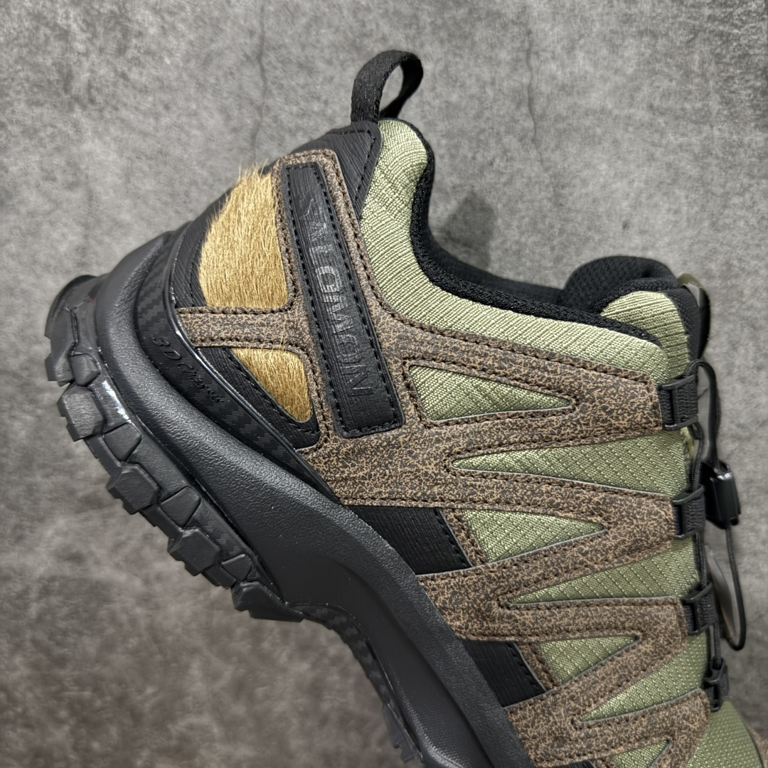 图片[7]-【666版本】SALOMON 萨洛蒙 XA PRO 3D 户外运动 网布减震防滑透气 低帮跑步鞋 男女同款 马年限定 马毛 477974 全新品质 巅峰之作 所有配色均购物原版拆解1：1开发 原材料打造 非市场公版便宜货 私模大底 清洁度比市场所有版本都高 全套原纸板楦头开发 原厂网布配套 确保原汁原味 完美呈现版型 原档数据独家私模五层组合大底 男女鞋同步官方开发至46 原装Ortholite轻量化鞋垫 中底布带钢印编号 原厂TPU锁扣 进口港宝加持 后跟自然饱满 还原公司包裹性 鞋面采用SENSIFT贴合技术 全方位贴合包裹脚型 鞋跟部鞋底牵引设计 提供强大的抓地性能 更适应野外崎岖不平的道路 其3D ADVANCED CHASSIS底盘 材料轻量大化 钉齿设计更具稳定性 防护性 鞋底易磨损区运用CONTAGRIP高耐磨材料 应对城市硬质路面长距离跑考验 尺码：36 36.5 37.5 38 38.5 39 40 40.5 41 42 42.5 43 44 45 46-选品中心