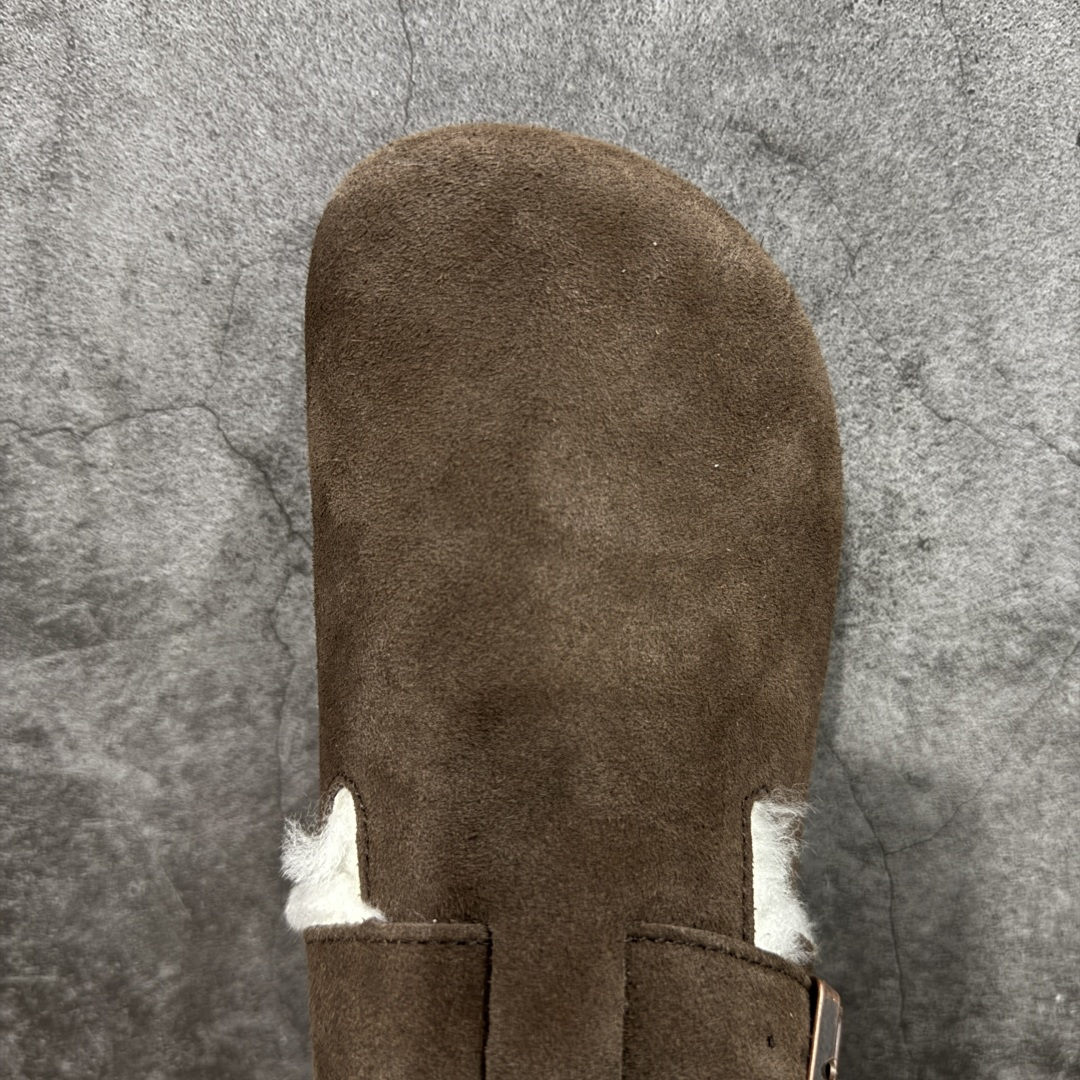 图片[5]-【莞顶G版】Birkenstock\\t 勃肯/博肯软木软底全包 羊毛一体休闲鞋 十年ZP代工厂老师傅工艺 纯手工打造原汁原味博肯 市场最强版 没有之一 鞋面设计：选用陸丰A级进口羊皮毛，质地细腻，手感丰满；尺寸间障均匀，柔软，深度保暖；吸湿，进气，排汗 鞋子内里：化质澳洲羔羊皮分子结构可将水蒸气吸进多孔构体中，吸湿性好，透气性极住，保持脚底干爽 鞋底设计：型模EVA极富弹性，加持胎面设计，升级版独家私模，柔软回弹性好，耐折耐磨，防滑防踢 尺码： 35 36 37 38 39 40-选品中心