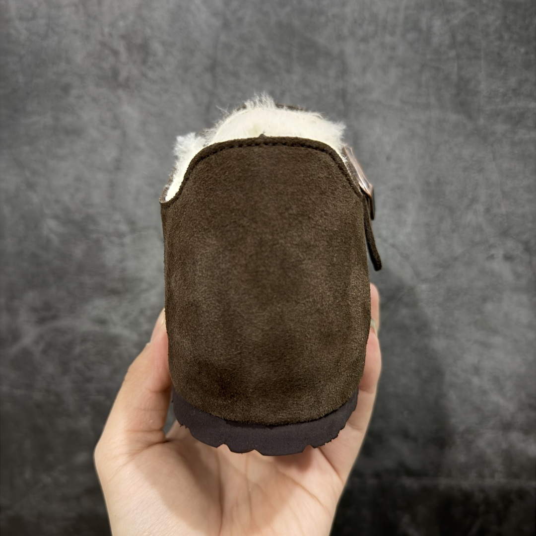 图片[4]-【莞顶G版】Birkenstock\\t 勃肯/博肯软木软底全包 羊毛一体休闲鞋 十年ZP代工厂老师傅工艺 纯手工打造原汁原味博肯 市场最强版 没有之一 鞋面设计：选用陸丰A级进口羊皮毛，质地细腻，手感丰满；尺寸间障均匀，柔软，深度保暖；吸湿，进气，排汗 鞋子内里：化质澳洲羔羊皮分子结构可将水蒸气吸进多孔构体中，吸湿性好，透气性极住，保持脚底干爽 鞋底设计：型模EVA极富弹性，加持胎面设计，升级版独家私模，柔软回弹性好，耐折耐磨，防滑防踢 尺码： 35 36 37 38 39 40-选品中心