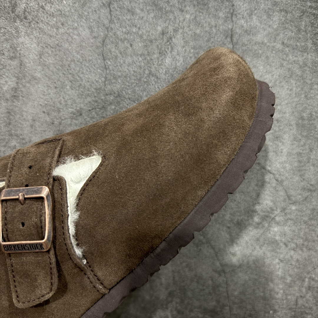 图片[6]-【莞顶G版】Birkenstock\\t 勃肯/博肯软木软底全包 羊毛一体休闲鞋 十年ZP代工厂老师傅工艺 纯手工打造原汁原味博肯 市场最强版 没有之一 鞋面设计：选用陸丰A级进口羊皮毛，质地细腻，手感丰满；尺寸间障均匀，柔软，深度保暖；吸湿，进气，排汗 鞋子内里：化质澳洲羔羊皮分子结构可将水蒸气吸进多孔构体中，吸湿性好，透气性极住，保持脚底干爽 鞋底设计：型模EVA极富弹性，加持胎面设计，升级版独家私模，柔软回弹性好，耐折耐磨，防滑防踢 尺码： 35 36 37 38 39 40-选品中心