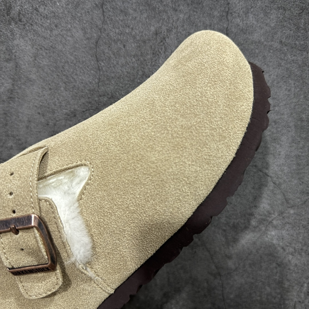 图片[6]-【莞顶G版】Birkenstock\\t 勃肯/博肯软木软底全包 羊毛一体休闲鞋 十年ZP代工厂老师傅工艺 纯手工打造原汁原味博肯 市场最强版 没有之一 鞋面设计：选用陸丰A级进口羊皮毛，质地细腻，手感丰满；尺寸间障均匀，柔软，深度保暖；吸湿，进气，排汗 鞋子内里：化质澳洲羔羊皮分子结构可将水蒸气吸进多孔构体中，吸湿性好，透气性极住，保持脚底干爽 鞋底设计：型模EVA极富弹性，加持胎面设计，升级版独家私模，柔软回弹性好，耐折耐磨，防滑防踢 尺码： 35 36 37 38 39 40-选品中心