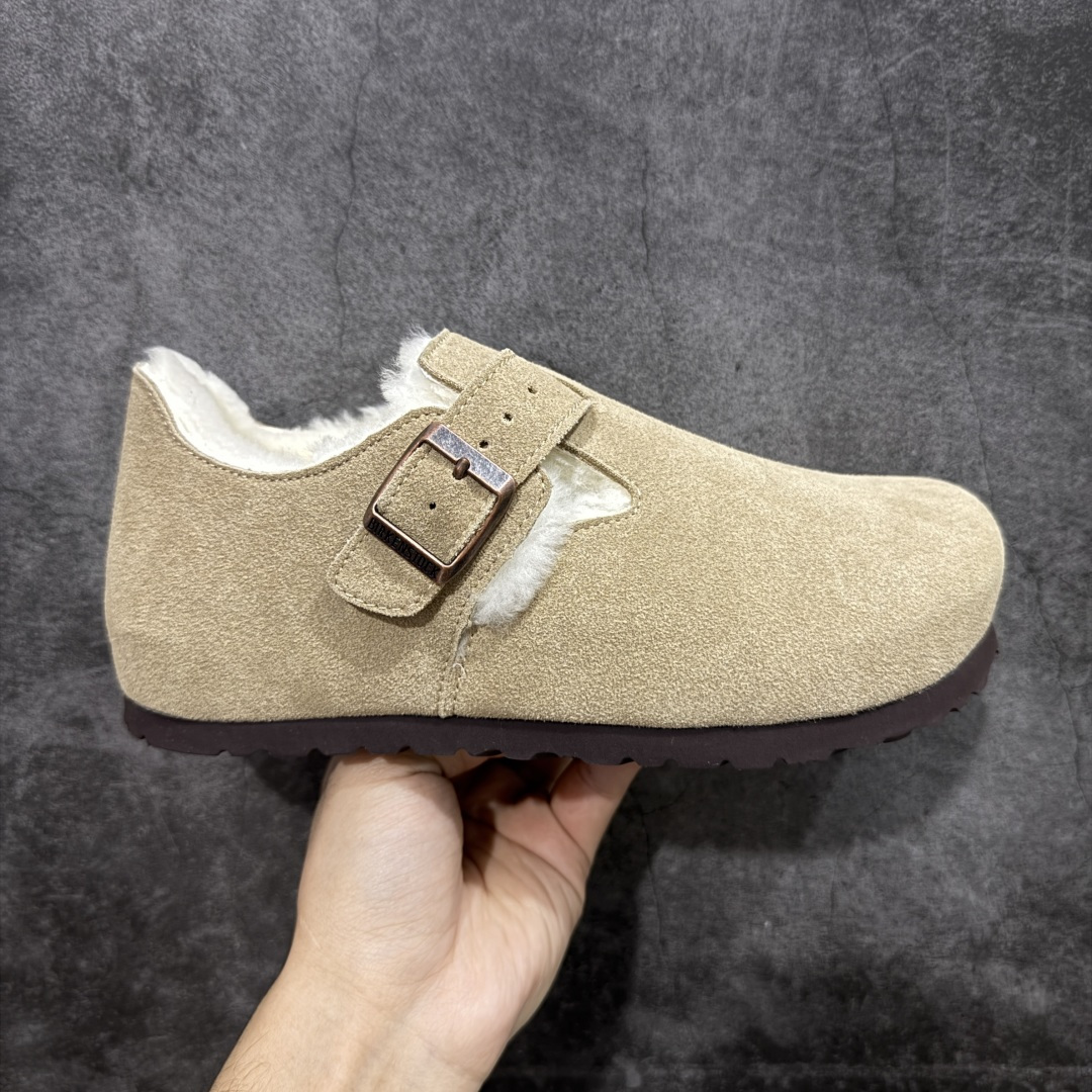 【莞顶G版】Birkenstock\\t 勃肯/博肯软木软底全包 羊毛一体休闲鞋 十年ZP代工厂老师傅工艺 纯手工打造原汁原味博肯 市场最强版 没有之一 鞋面设计：选用陸丰A级进口羊皮毛，质地细腻，手感丰满；尺寸间障均匀，柔软，深度保暖；吸湿，进气，排汗 鞋子内里：化质澳洲羔羊皮分子结构可将水蒸气吸进多孔构体中，吸湿性好，透气性极住，保持脚底干爽 鞋底设计：型模EVA极富弹性，加持胎面设计，升级版独家私模，柔软回弹性好，耐折耐磨，防滑防踢 尺码： 35 36 37 38 39 40-选品中心