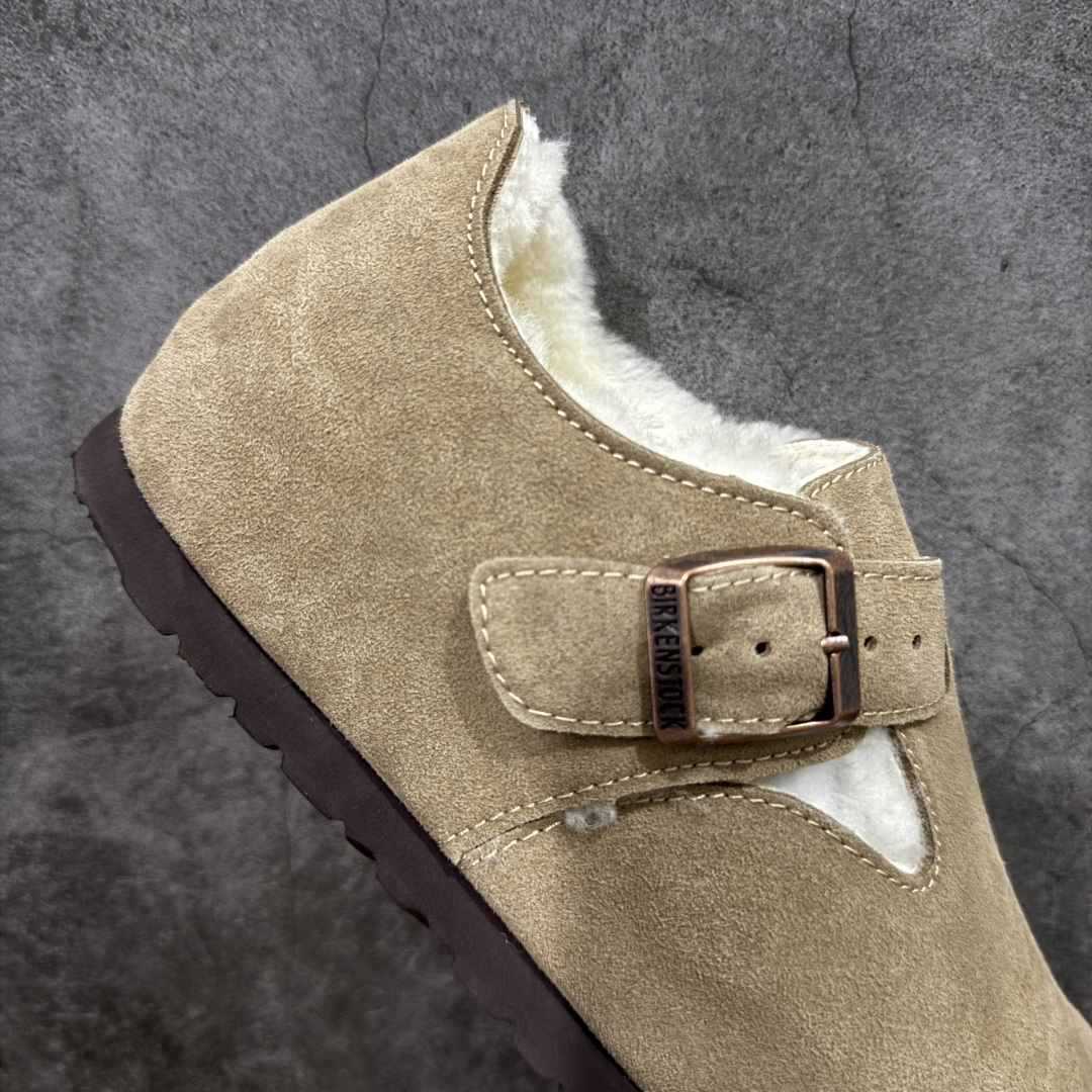 图片[7]-【莞顶G版】Birkenstock\\t 勃肯/博肯软木软底全包 羊毛一体休闲鞋 十年ZP代工厂老师傅工艺 纯手工打造原汁原味博肯 市场最强版 没有之一 鞋面设计：选用陸丰A级进口羊皮毛，质地细腻，手感丰满；尺寸间障均匀，柔软，深度保暖；吸湿，进气，排汗 鞋子内里：化质澳洲羔羊皮分子结构可将水蒸气吸进多孔构体中，吸湿性好，透气性极住，保持脚底干爽 鞋底设计：型模EVA极富弹性，加持胎面设计，升级版独家私模，柔软回弹性好，耐折耐磨，防滑防踢 尺码： 35 36 37 38 39 40-选品中心