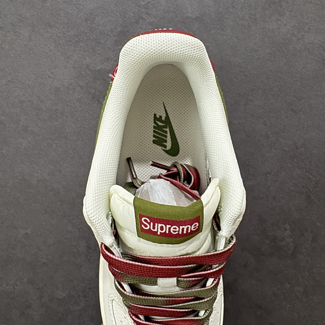 图片[7]-【定制版】Nike Air Force 1\’07 Low 联名 米红织标绿勾 空军一号低帮休闲板鞋 QW5606-273  #原楦头原纸板 原装鞋盒 定制五金配件 内置全掌气垫 原厂鞋底  尺码：36 36.5 37.5 38 38.5 39 40 40.5 41 42 42.5 43 44 44.5 45 编码：HXSB310320-选品中心