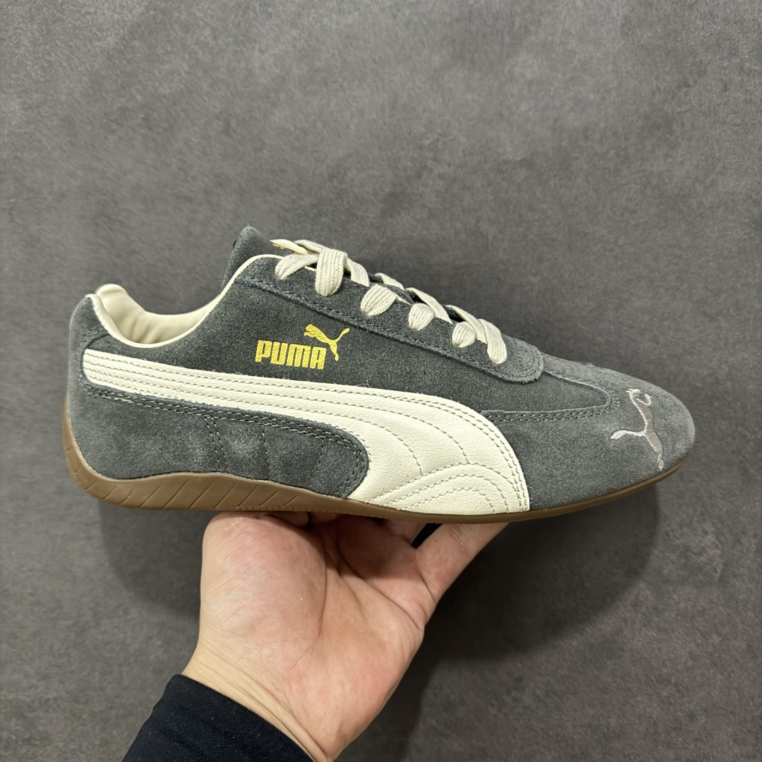 【公司级】PUMA彪马 speedcat 薄底 赛车 德男女同款 夏日多巴胺 深灰米 全黑配色+哑光皮质 原厂银色带凹凸LOGO 鞋带带蜡体更显高质感 所有文本不如实物 #CS大厂出品 多配色 #大底组合版带EVA #加厚鞋垫更舒适弹性 #原厂刺绣电绣 #全皮面哑光 编码：403688-03 尺码：35.5 36 37 37.5 38 38.5 39 40 40.5 41 42 42.5 43 44 44.5 45 编码：LDSB210220-选品中心